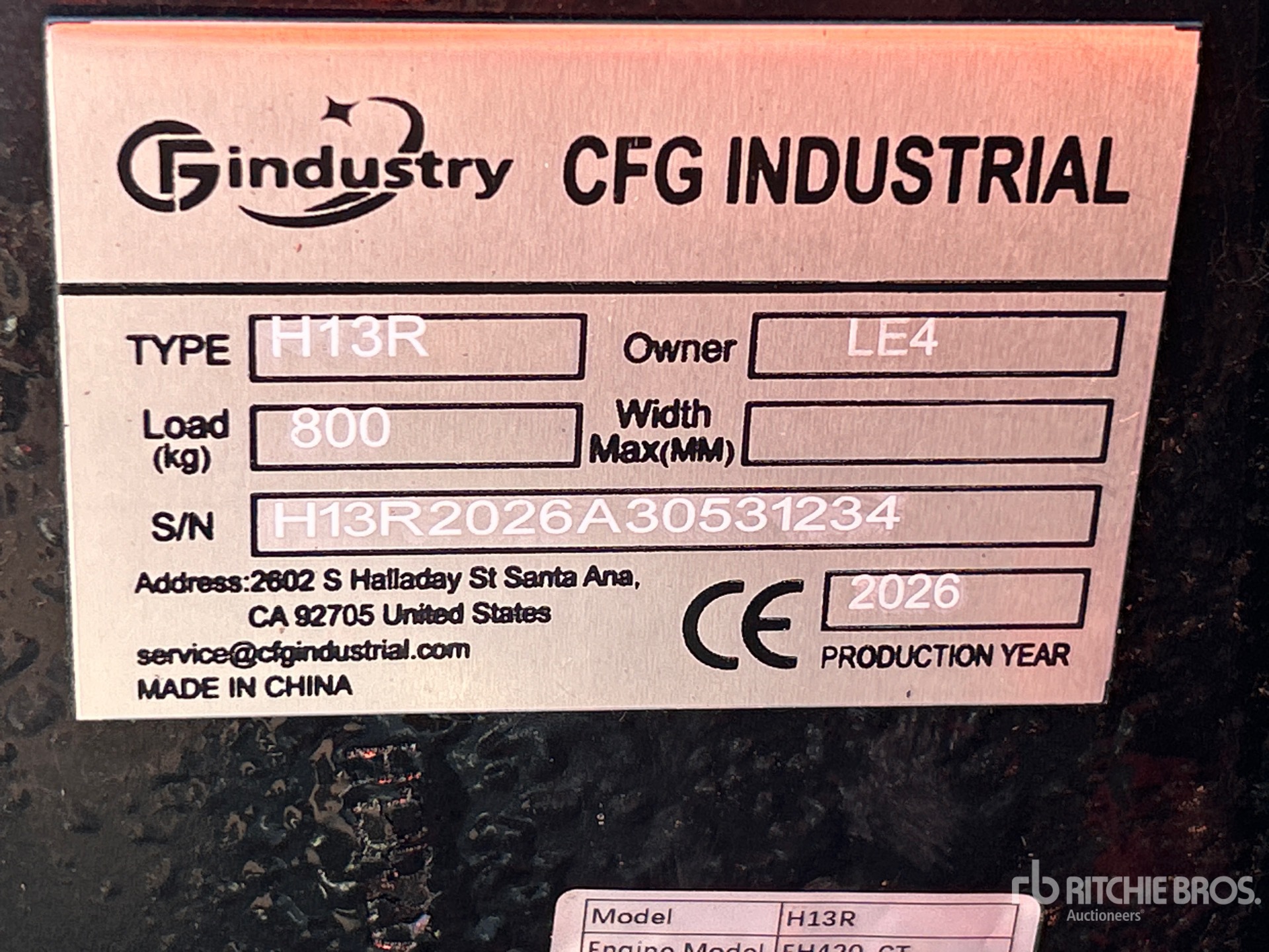 2026 CFG H13R