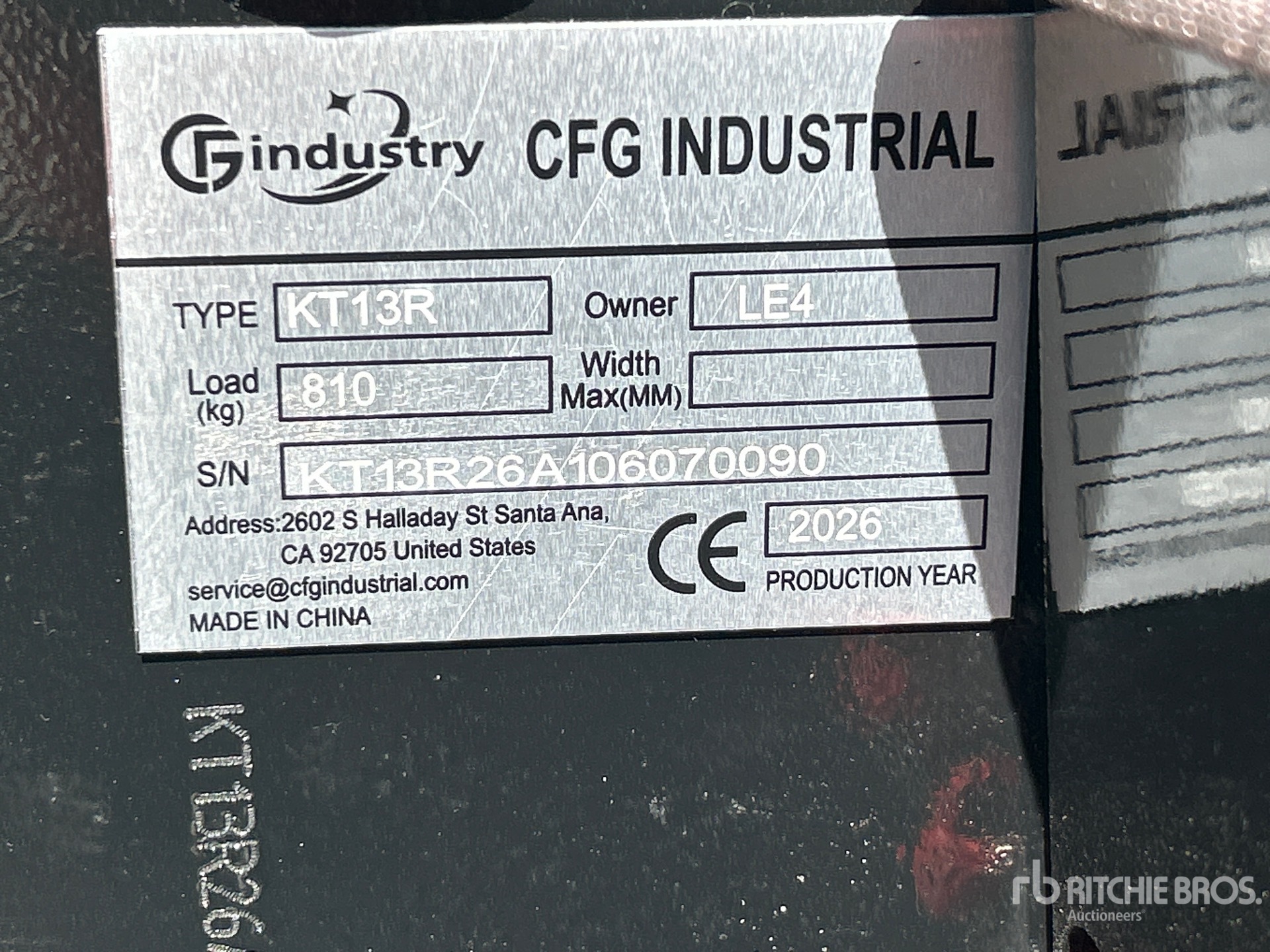 2026 CFG KT13R
