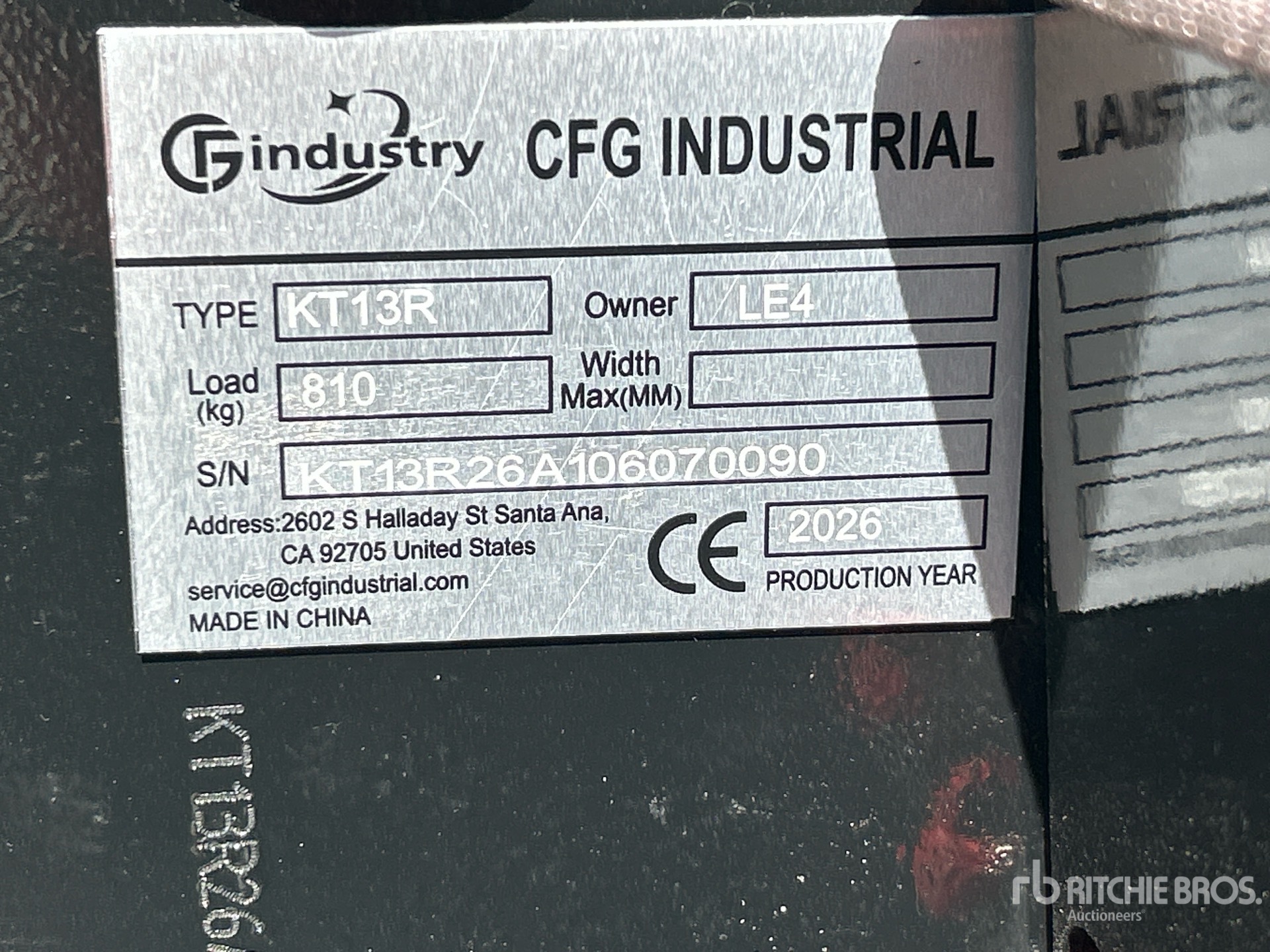 2026 CFG KT13R