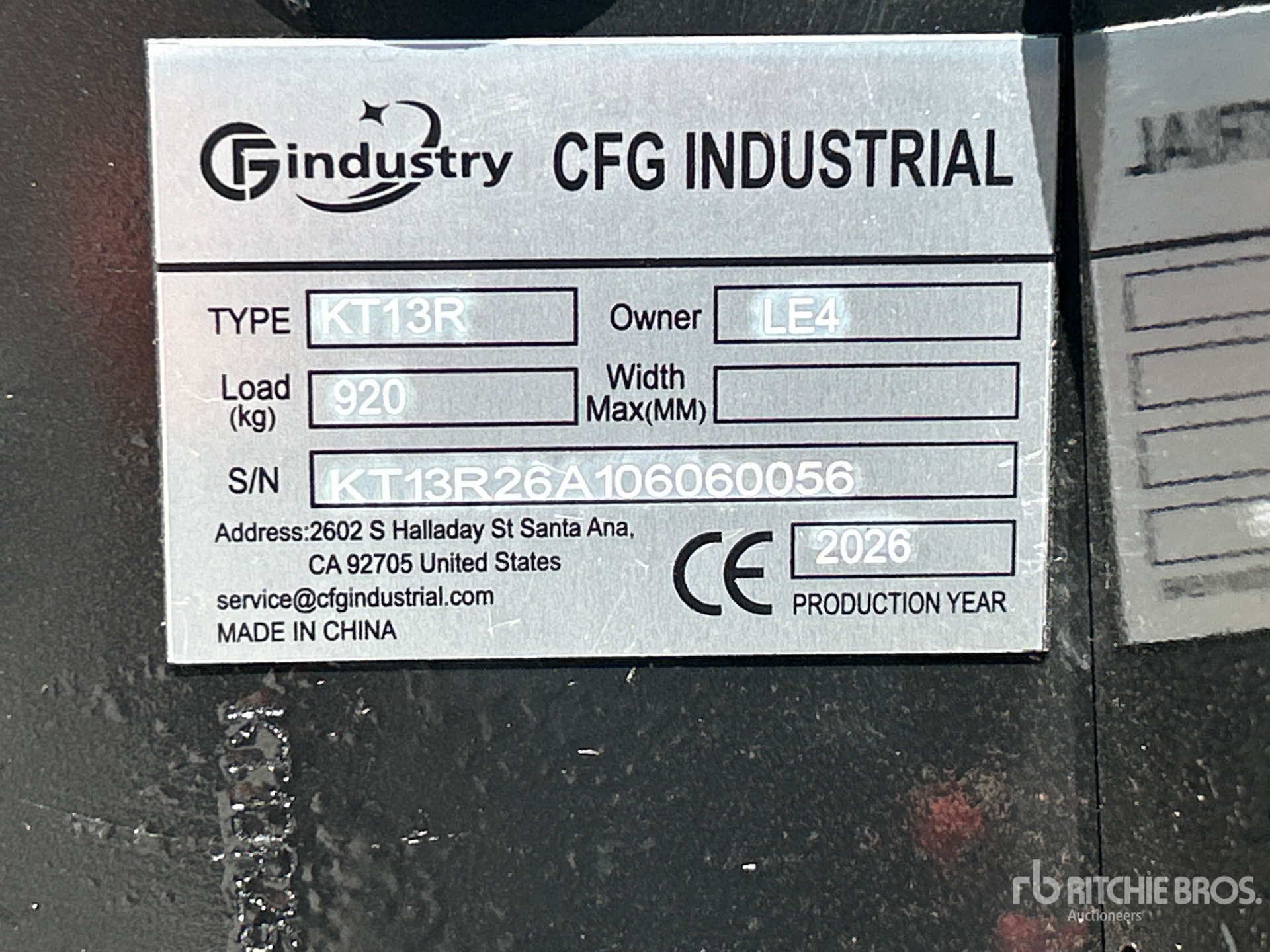 2026 CFG KT13R