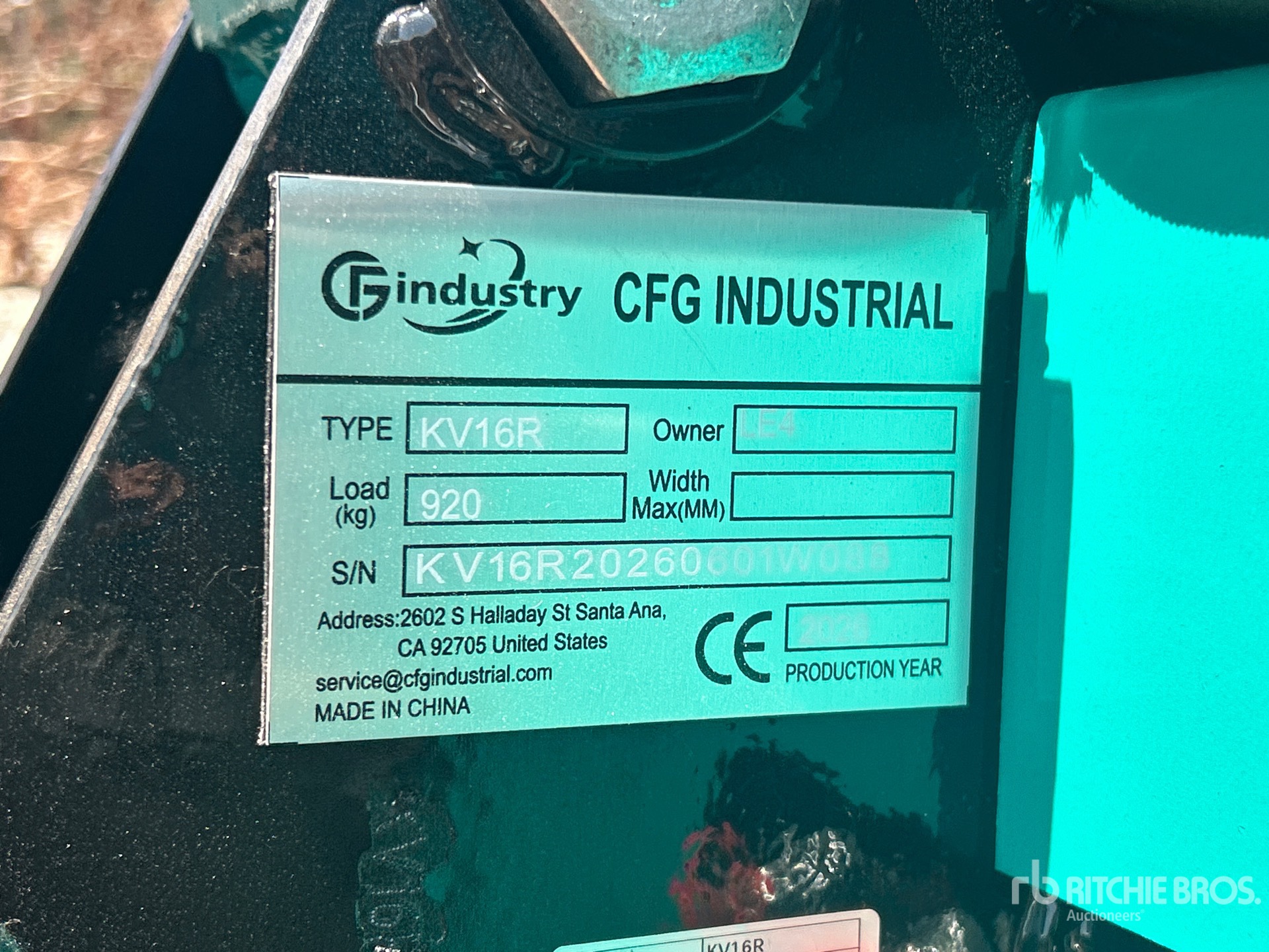 2026 CFG KV16R