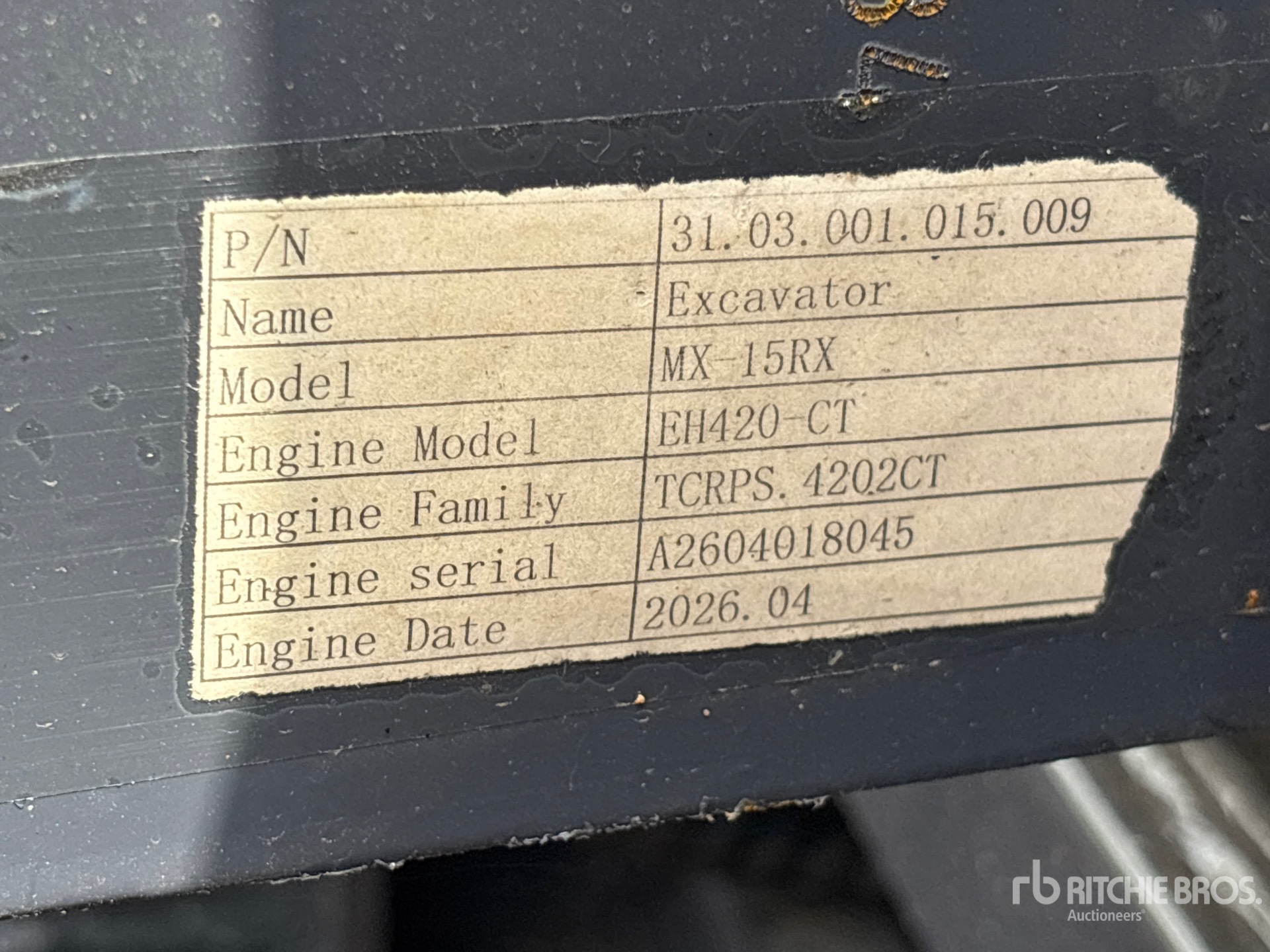 2026 CFG MX15RX