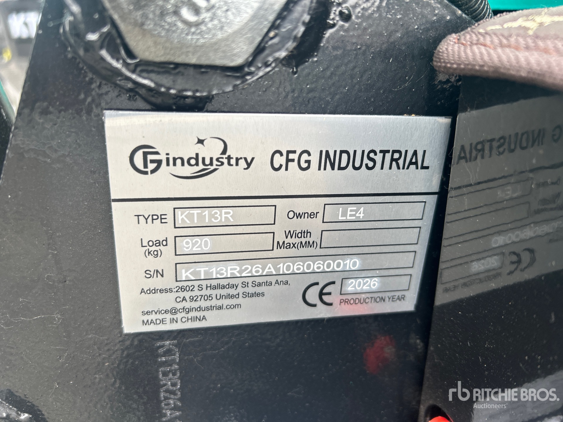 2026 CFG KT13R