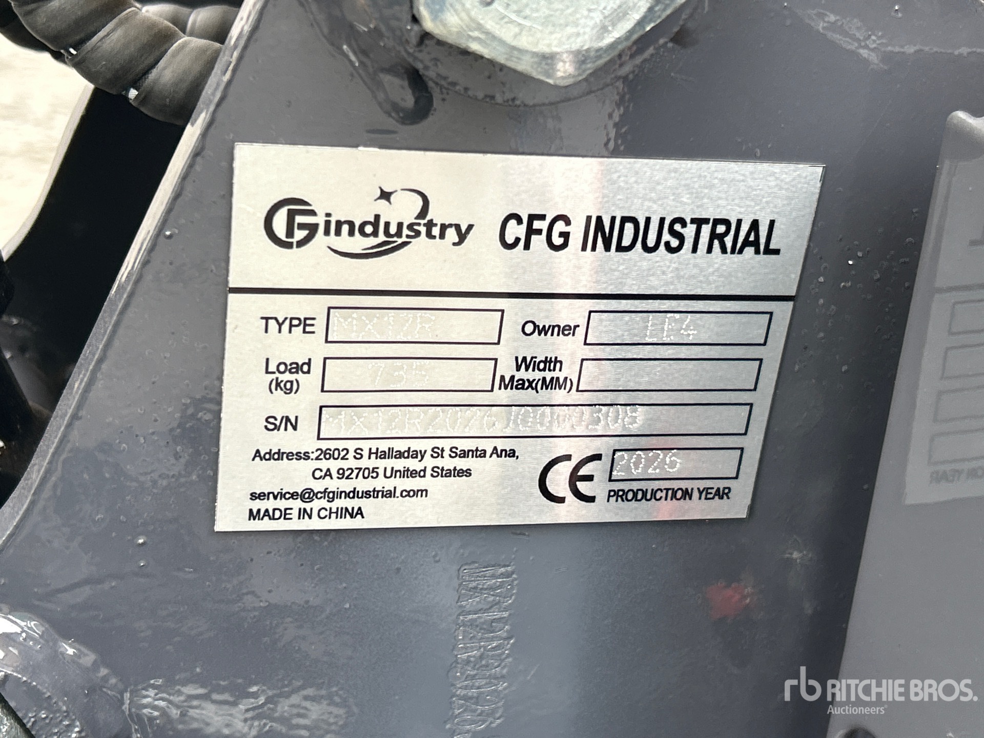 2026 CFG MX12R