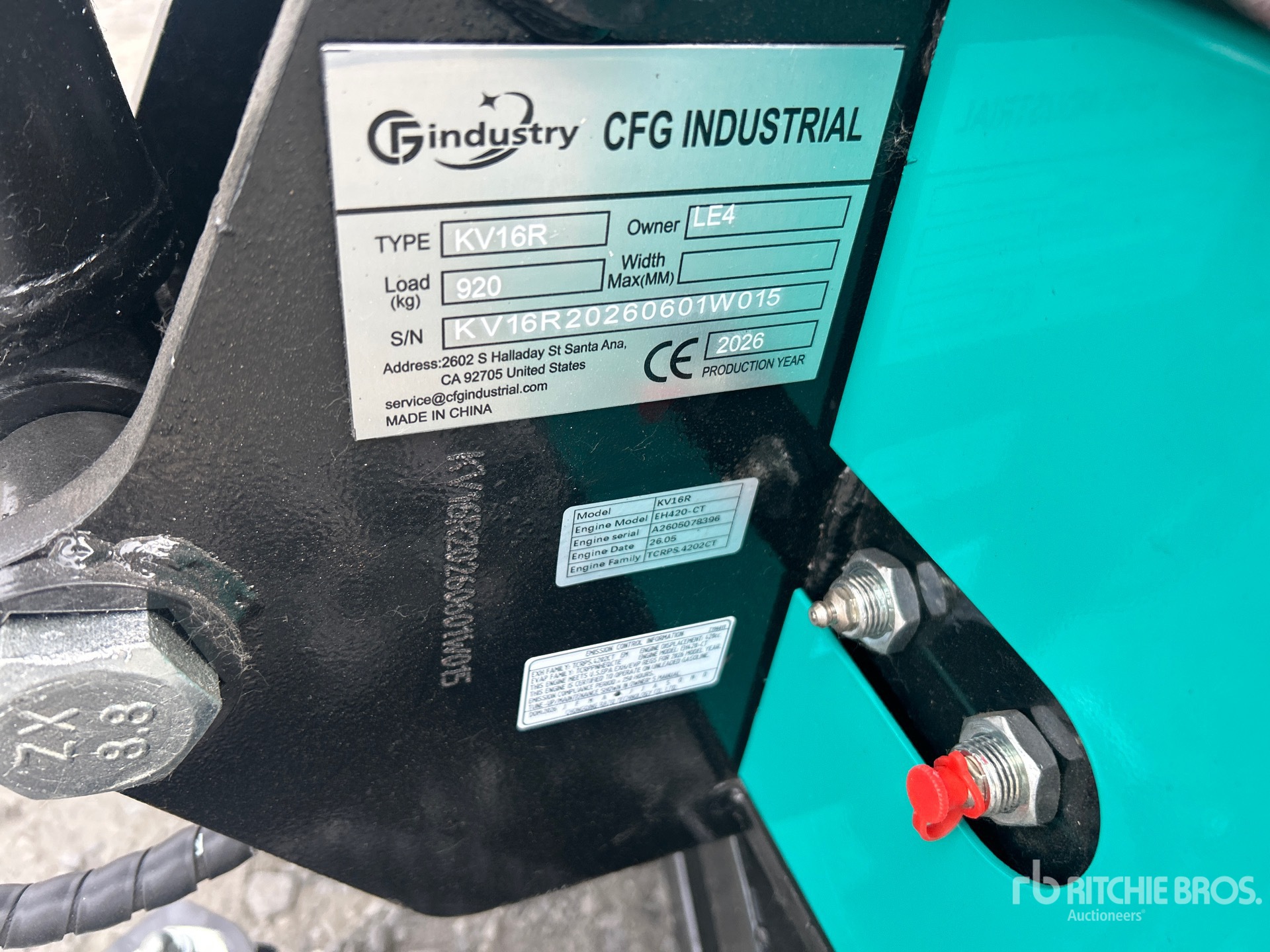 2026 CFG KV16R