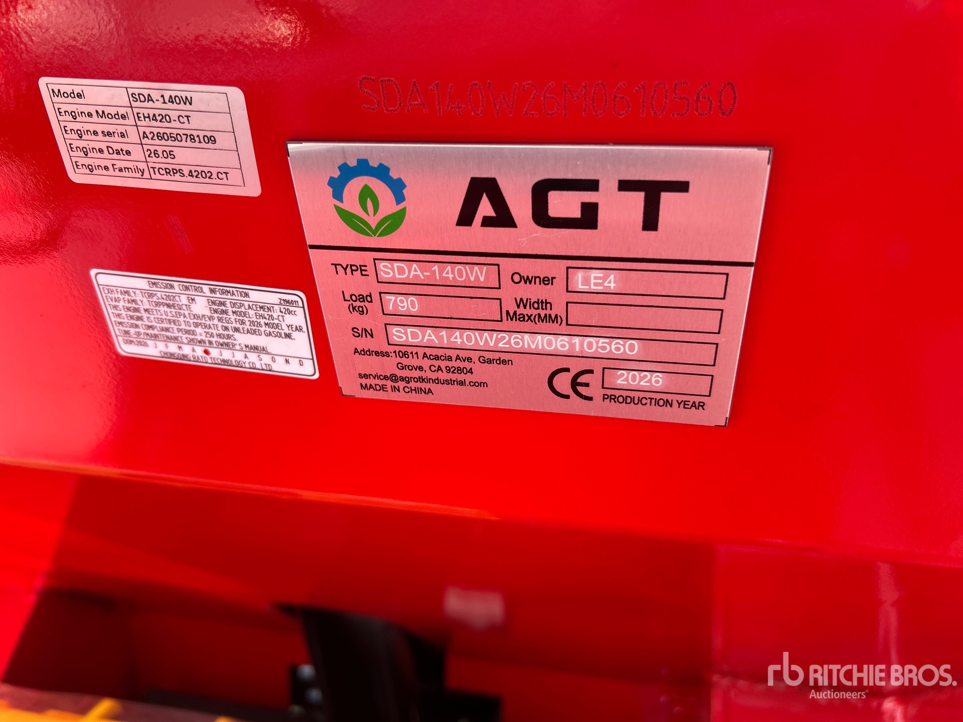 2026 AGT SDA-140W