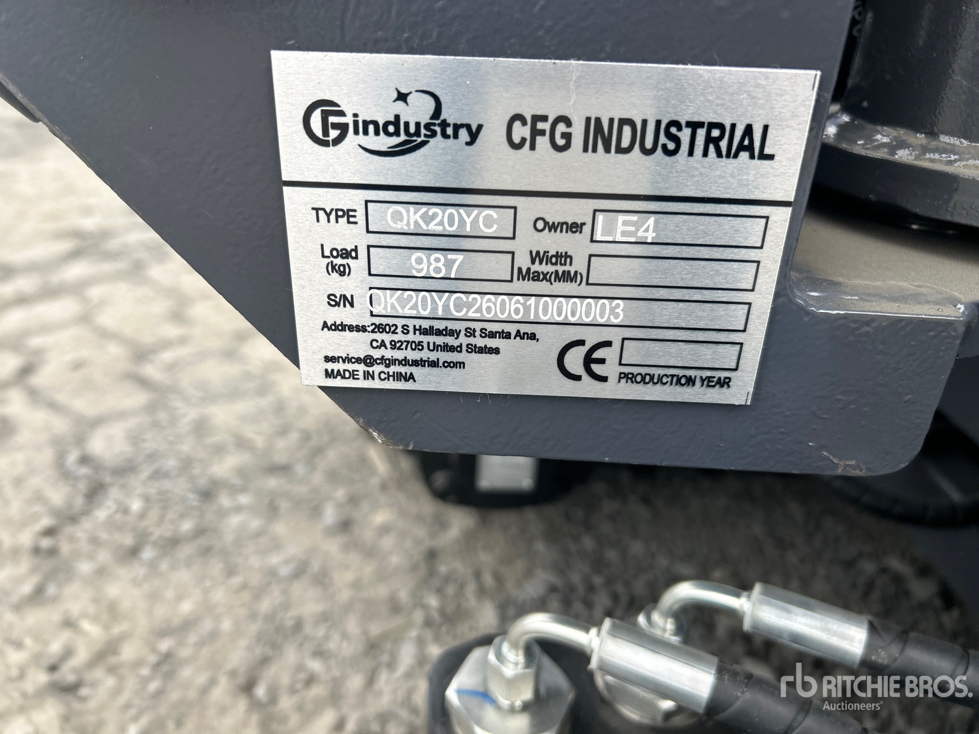 2026 CFG QK20Y-C