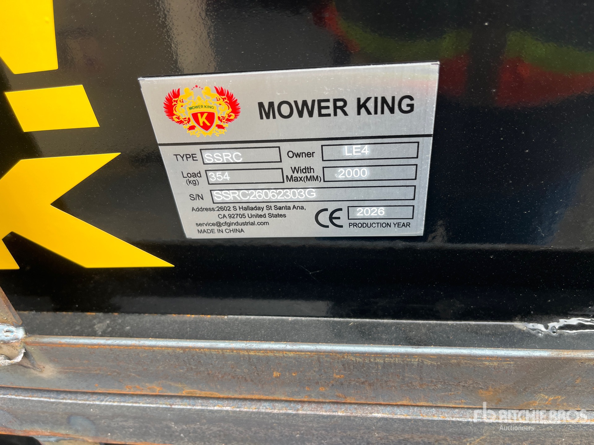 2026 Mower King SSRC