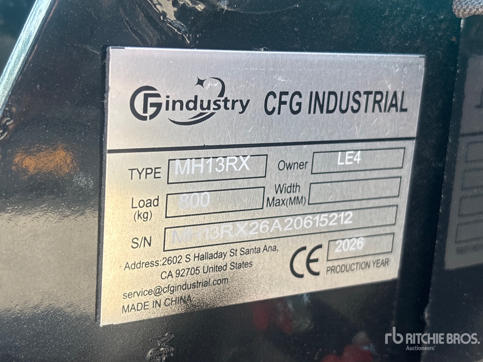 2026 CFG MH13RX
