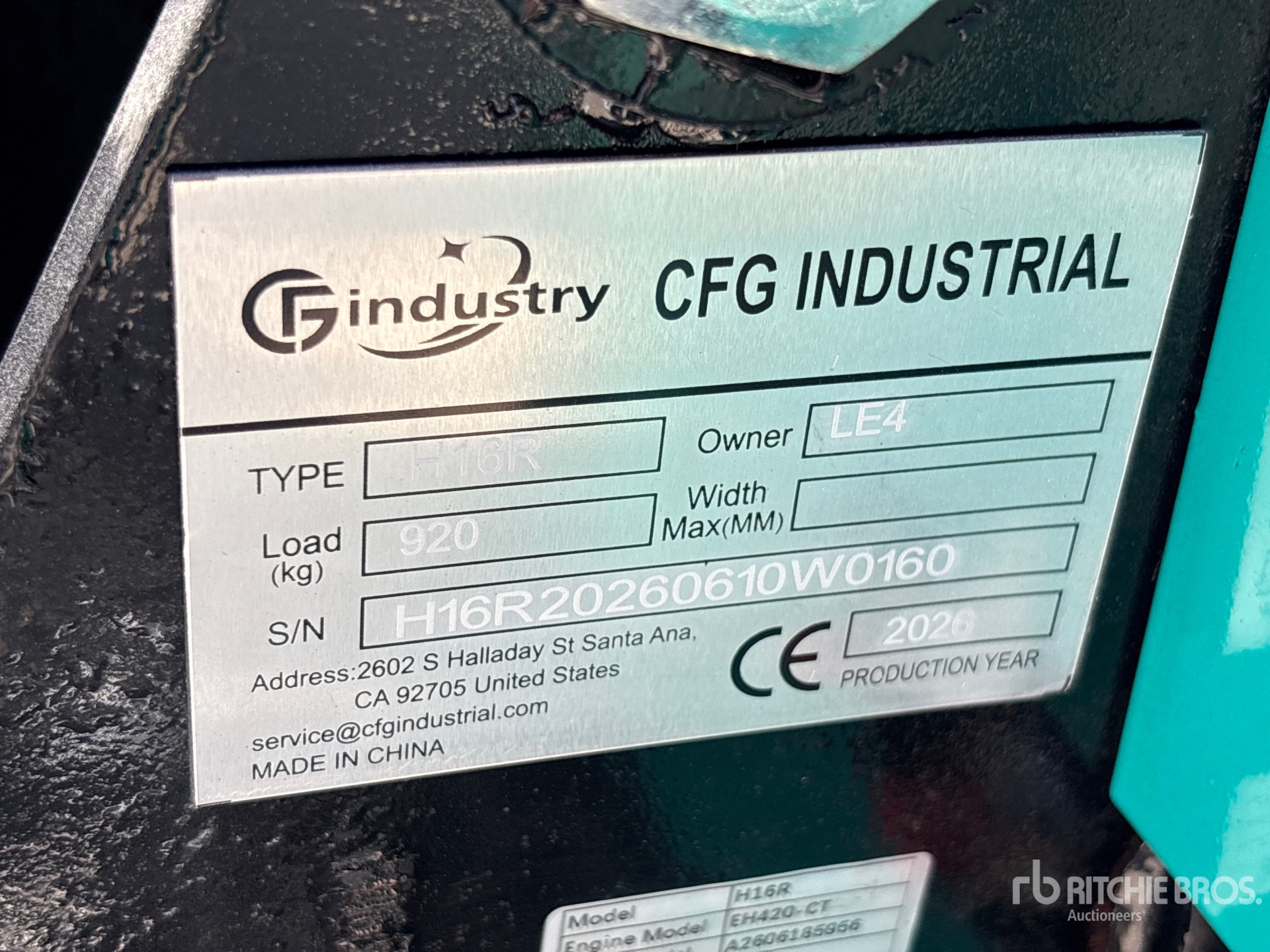 2026 CFG H16R