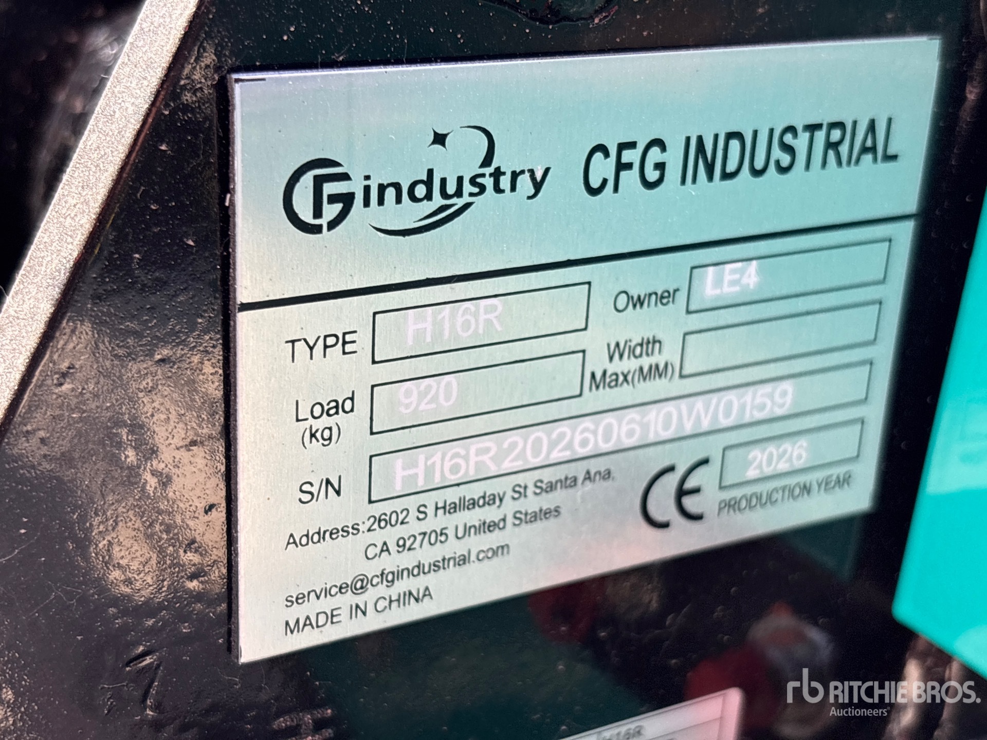 2026 CFG H16R