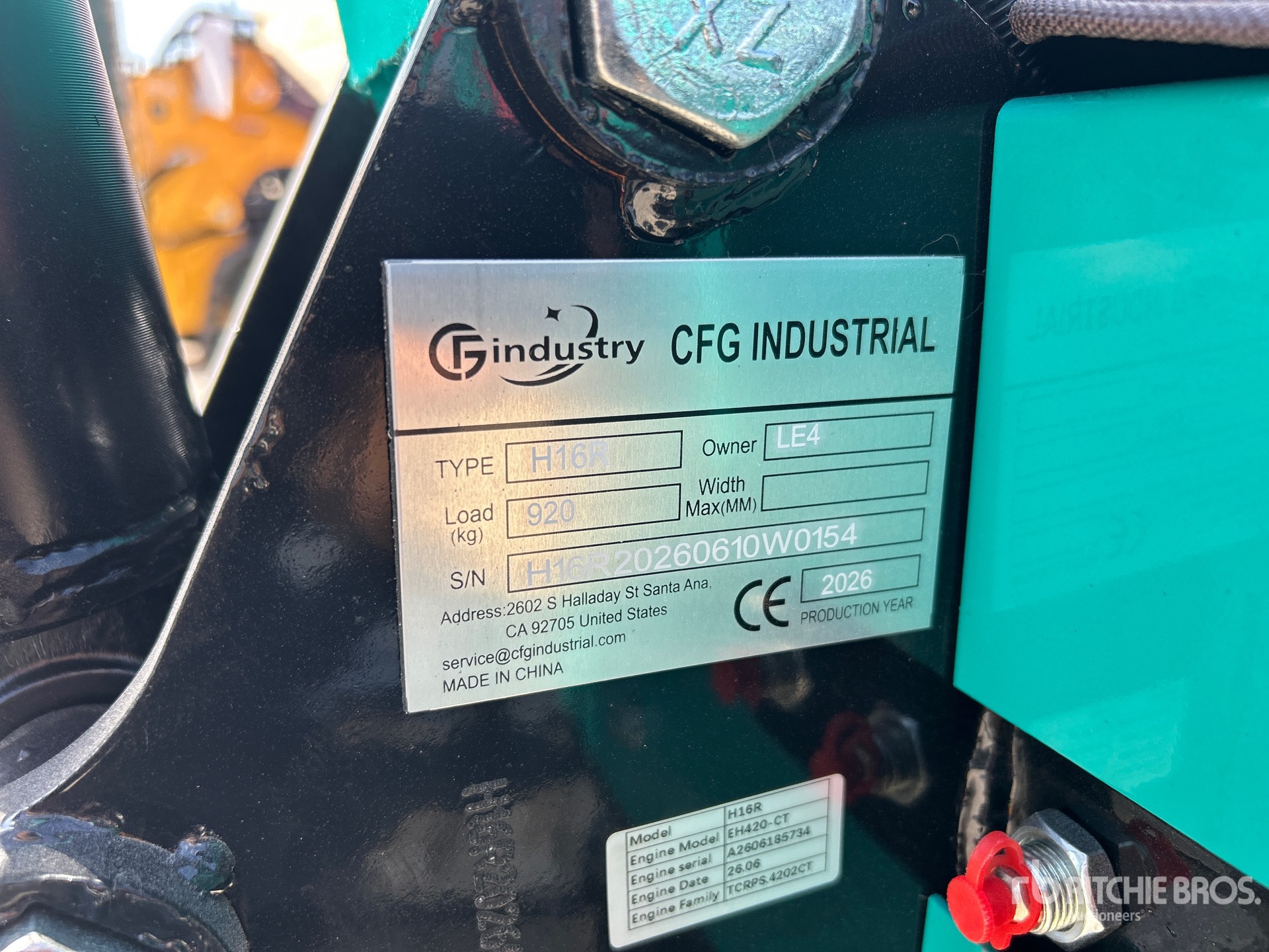 2026 CFG H16R