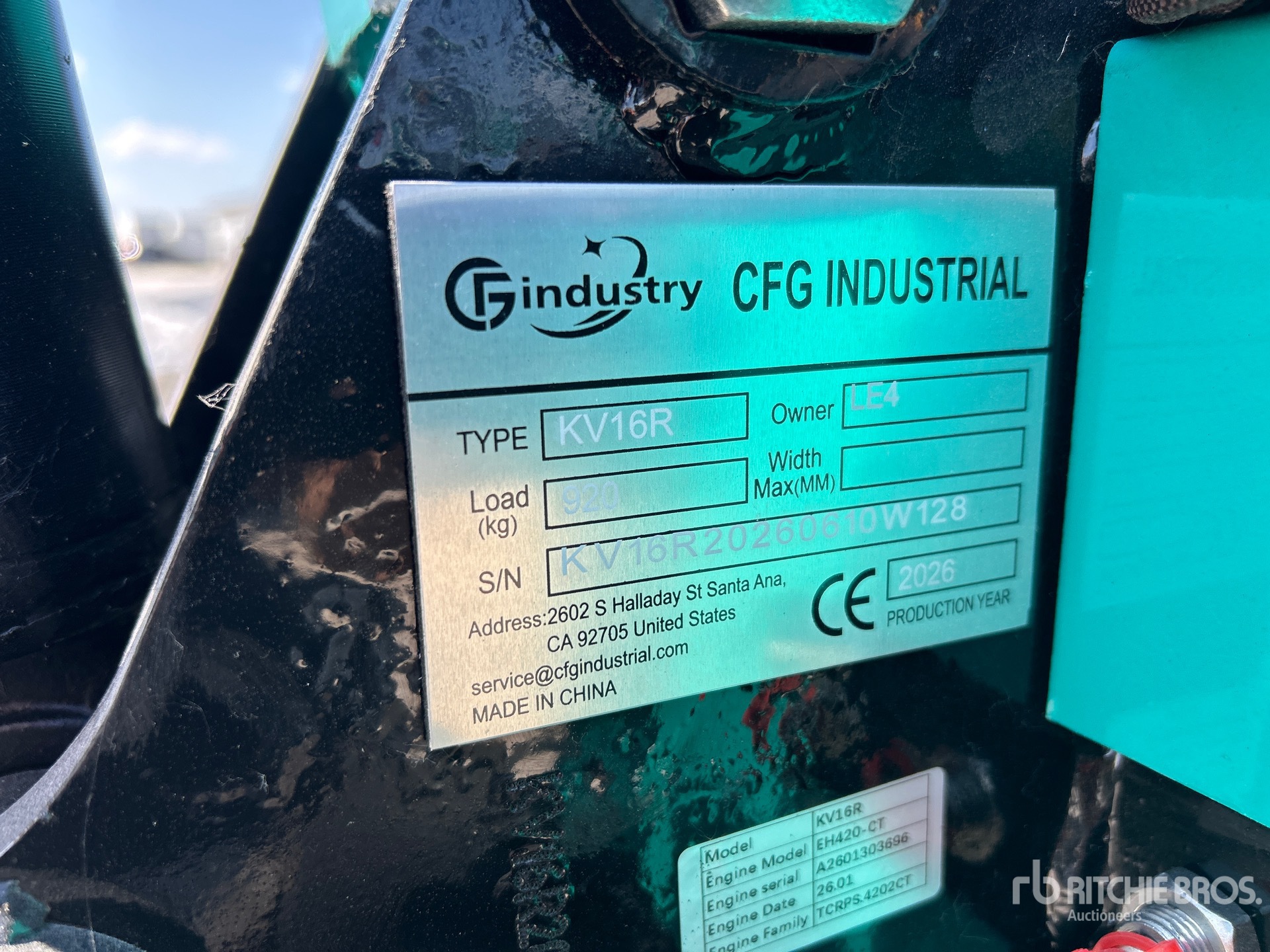 2026 CFG KV16R