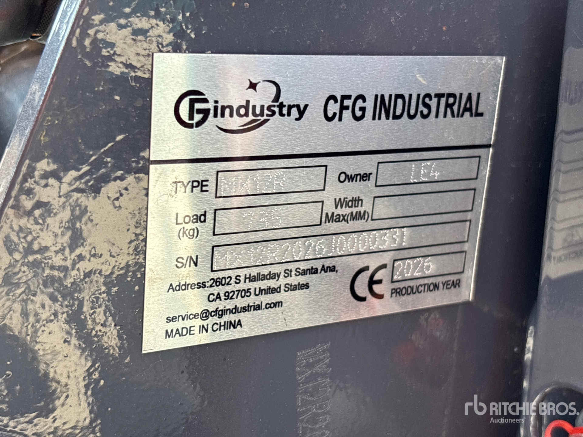 2026 CFG MX12R