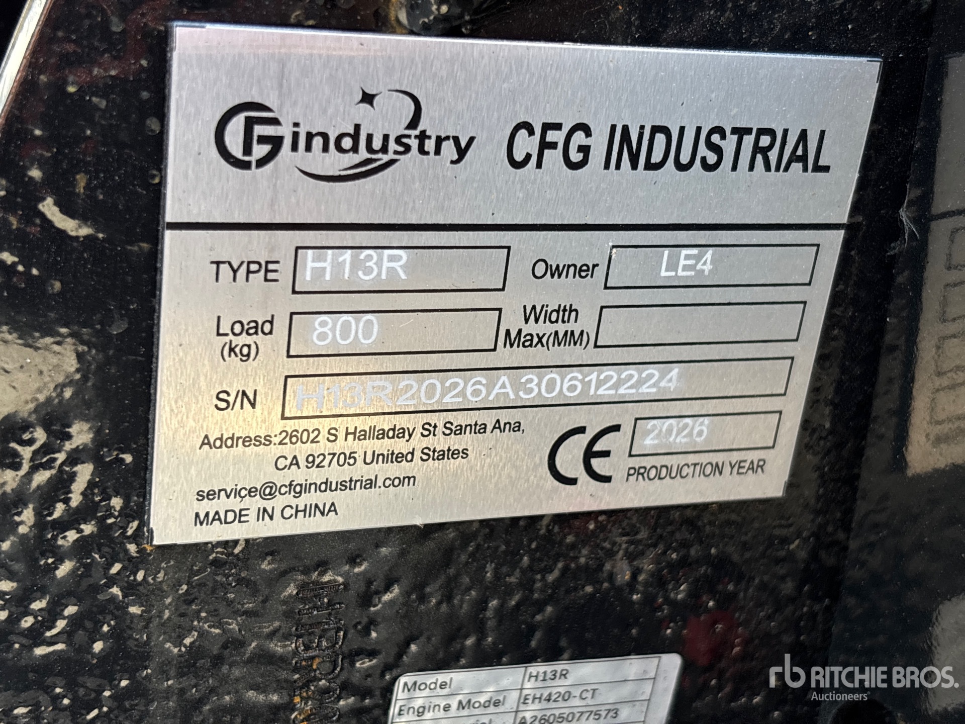 2026 CFG H13R