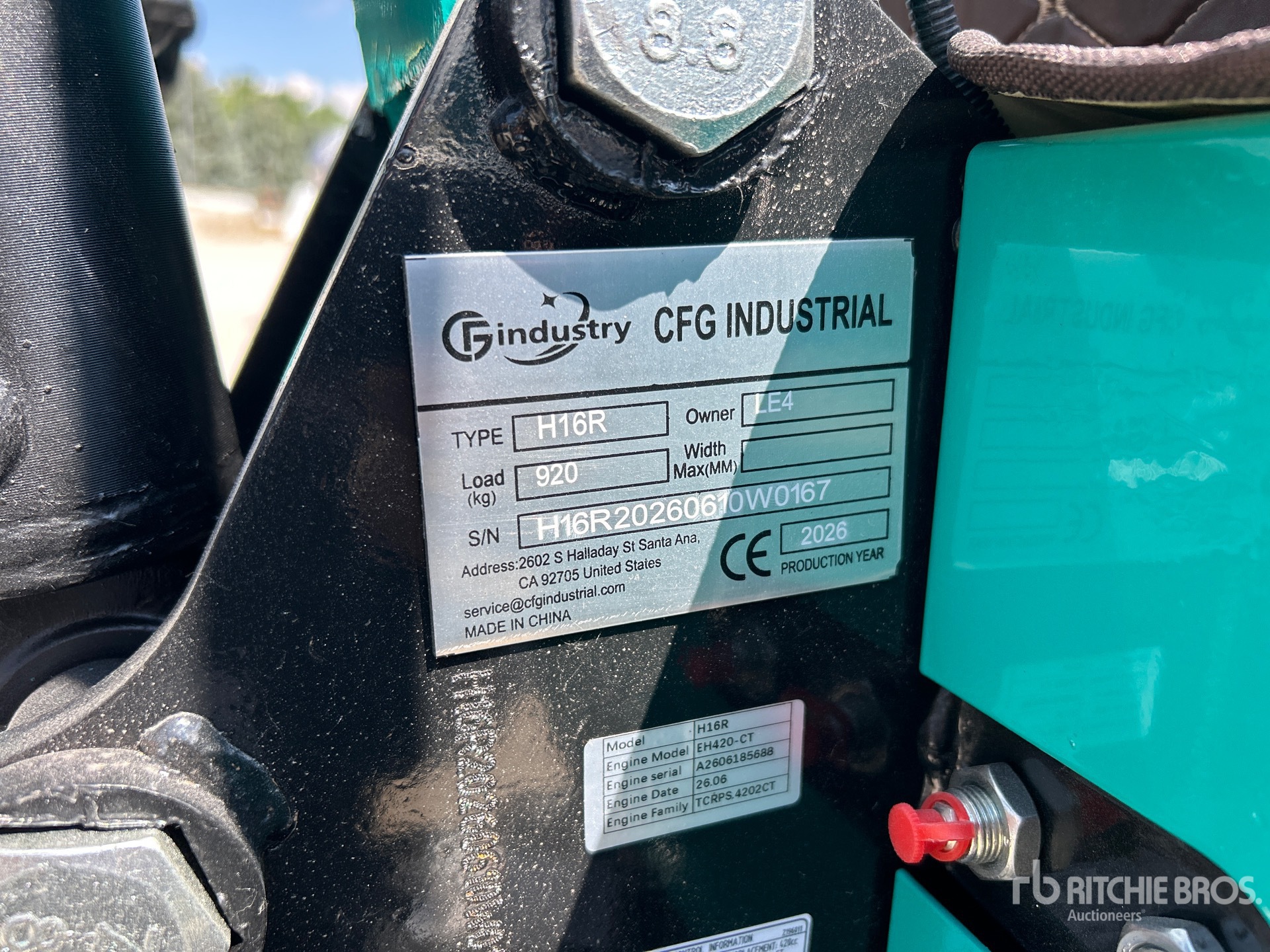 2026 CFG H16R