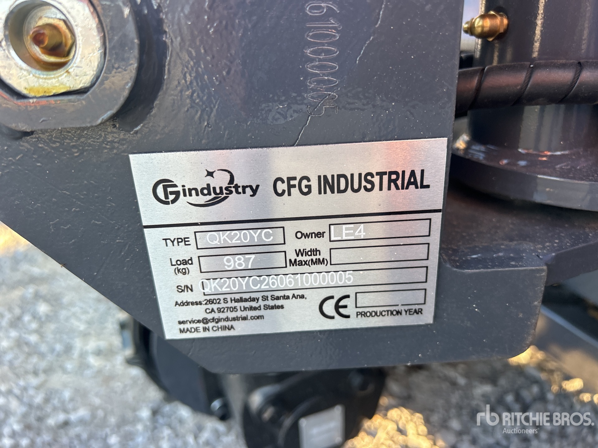 2026 CFG QK20Y-C