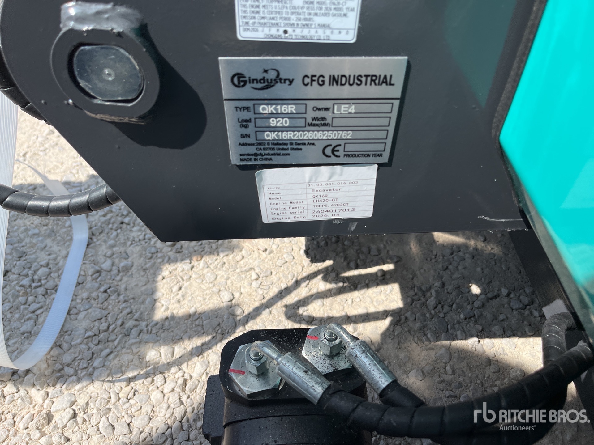 2026 CFG QK16R