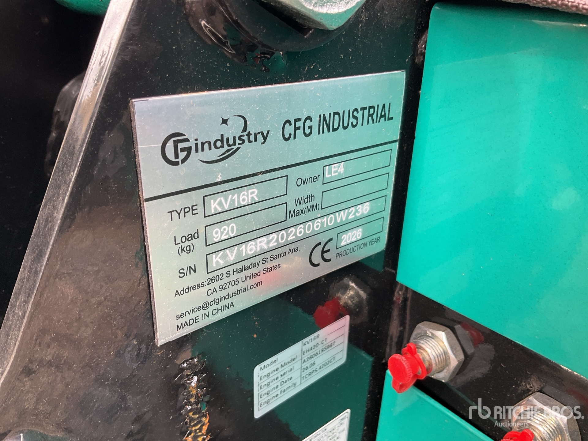 Photo of 2026 CFG KV16R