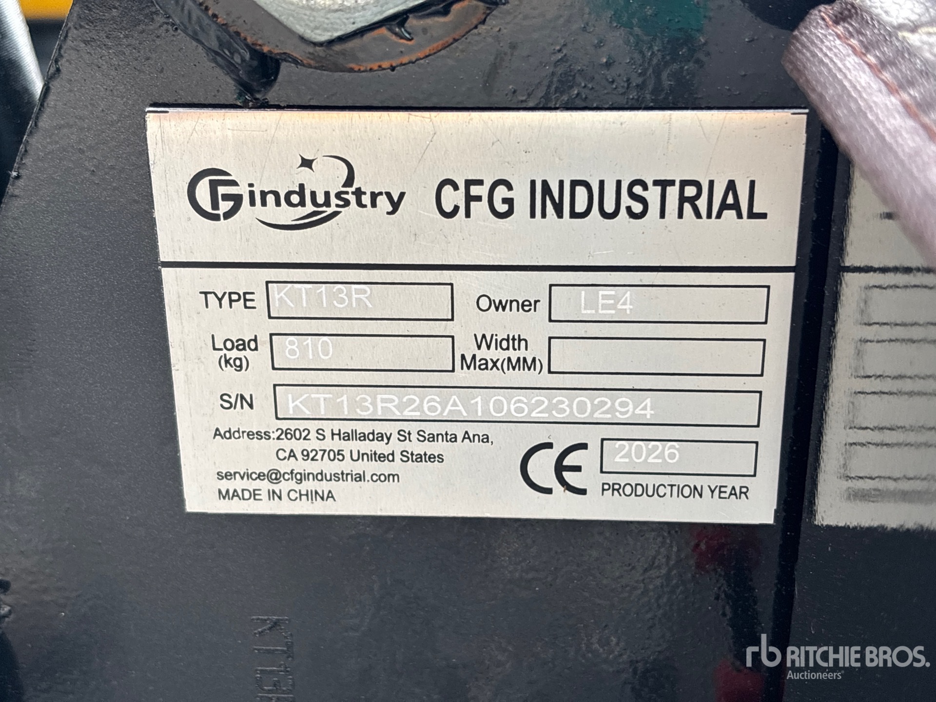2026 CFG KT13R