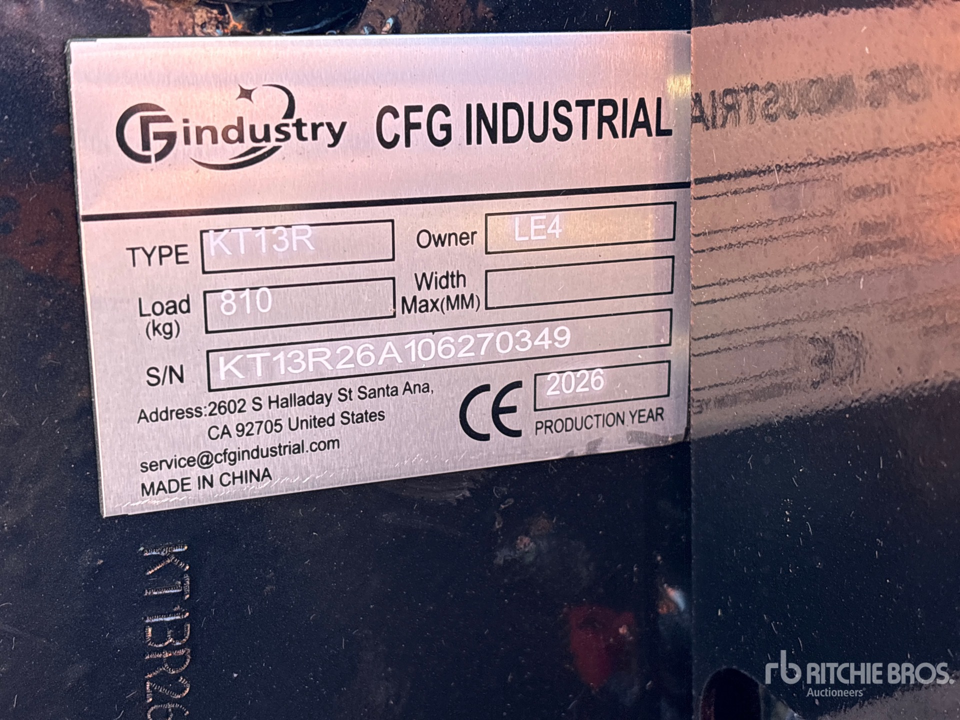 2026 CFG KT13R
