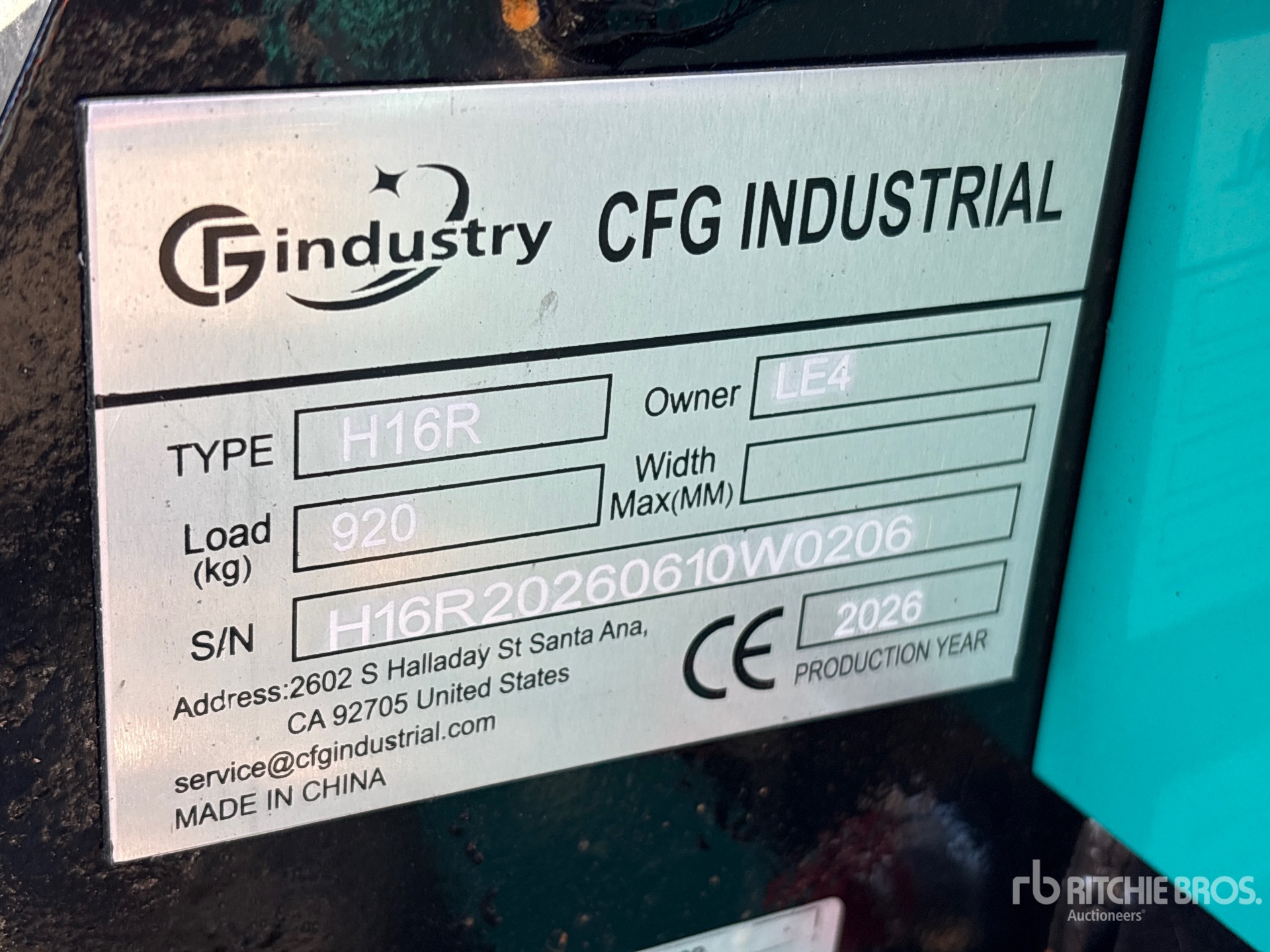 2026 CFG H16R