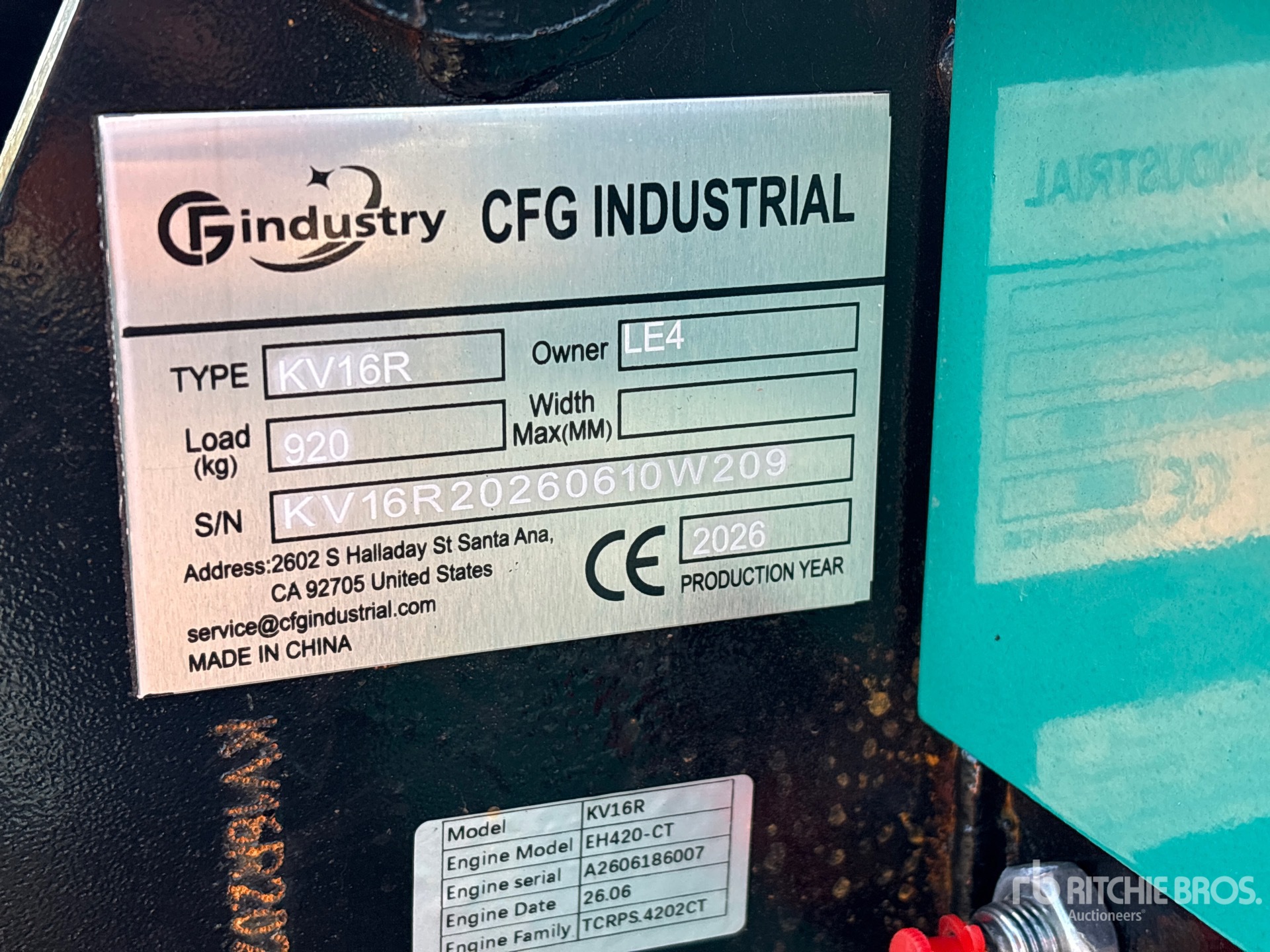 2026 CFG KV16R