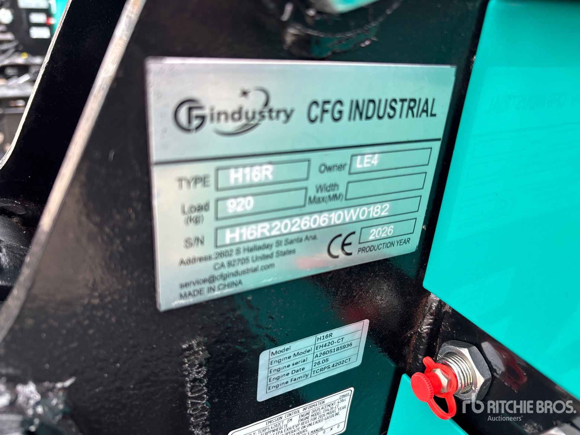 2026 CFG H16R