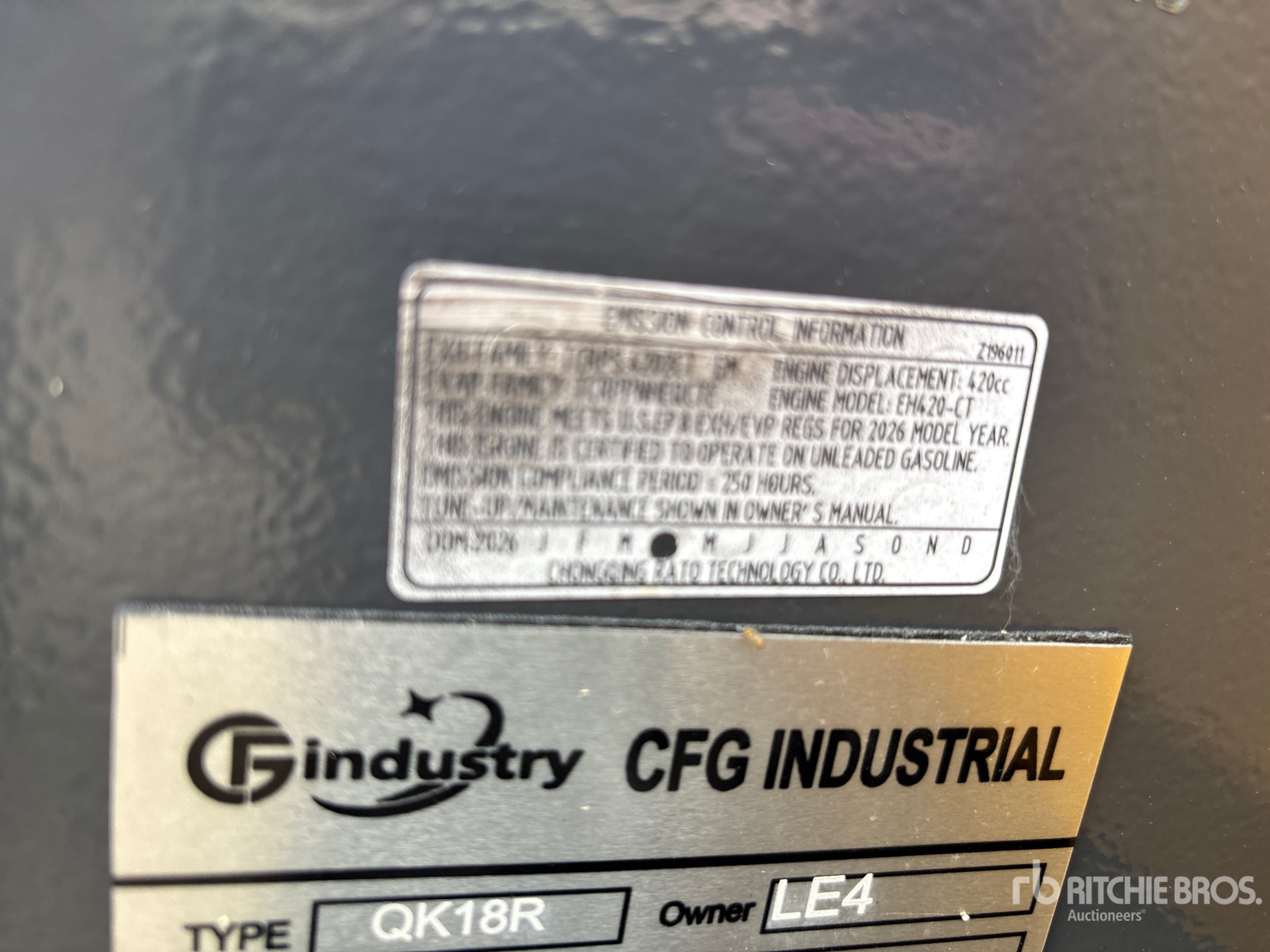 2026 CFG QK18R