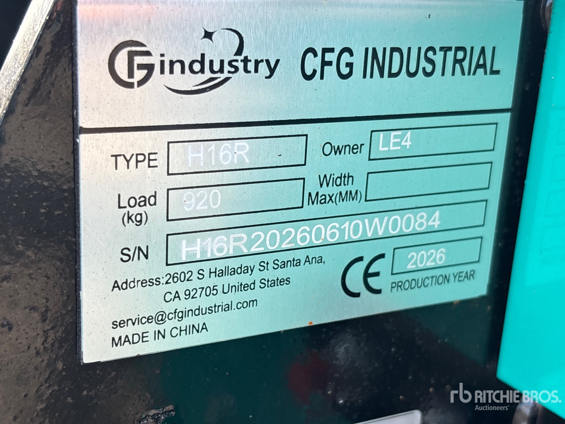 2026 CFG H16R