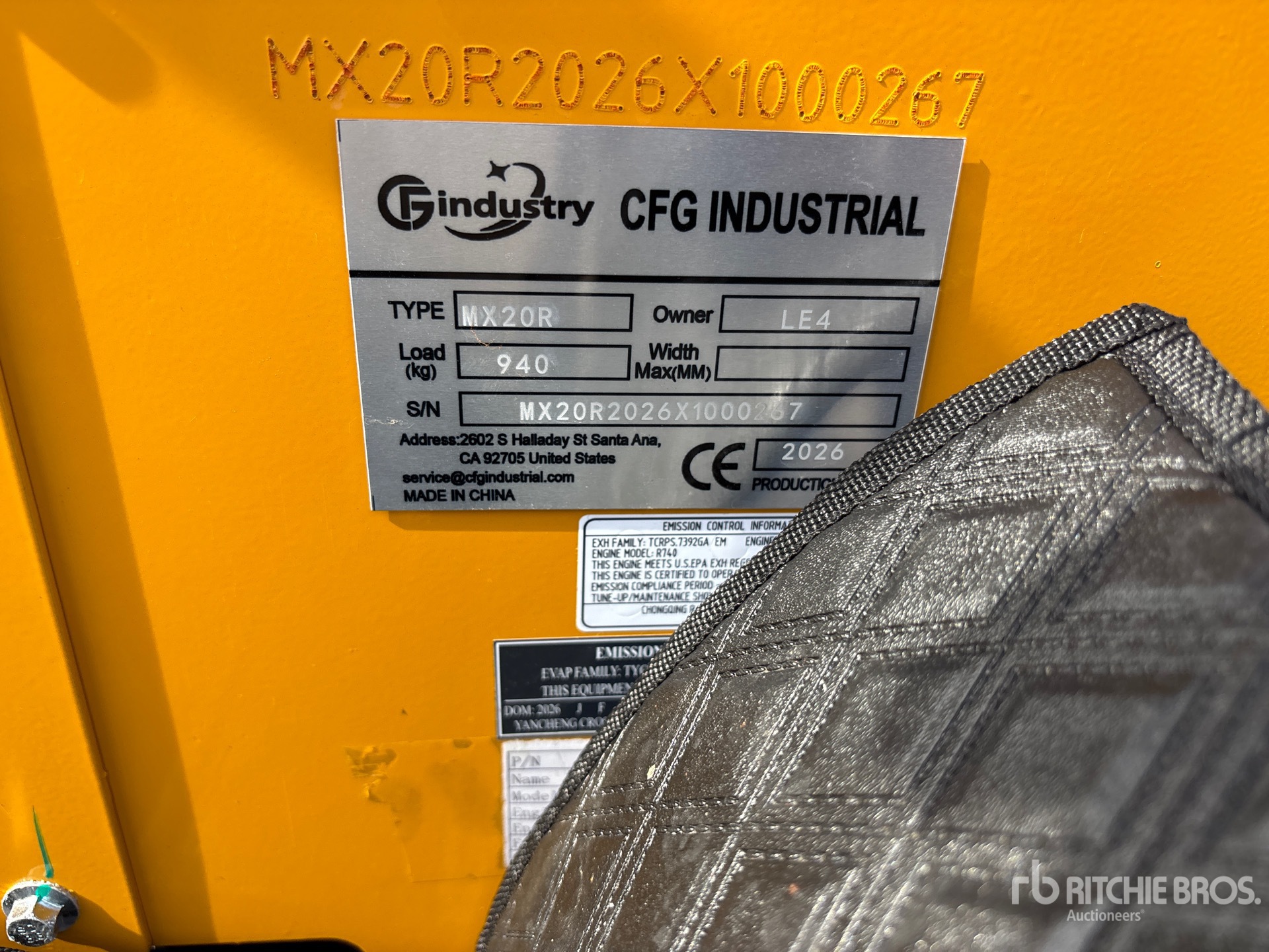 2026 CFG MX20R