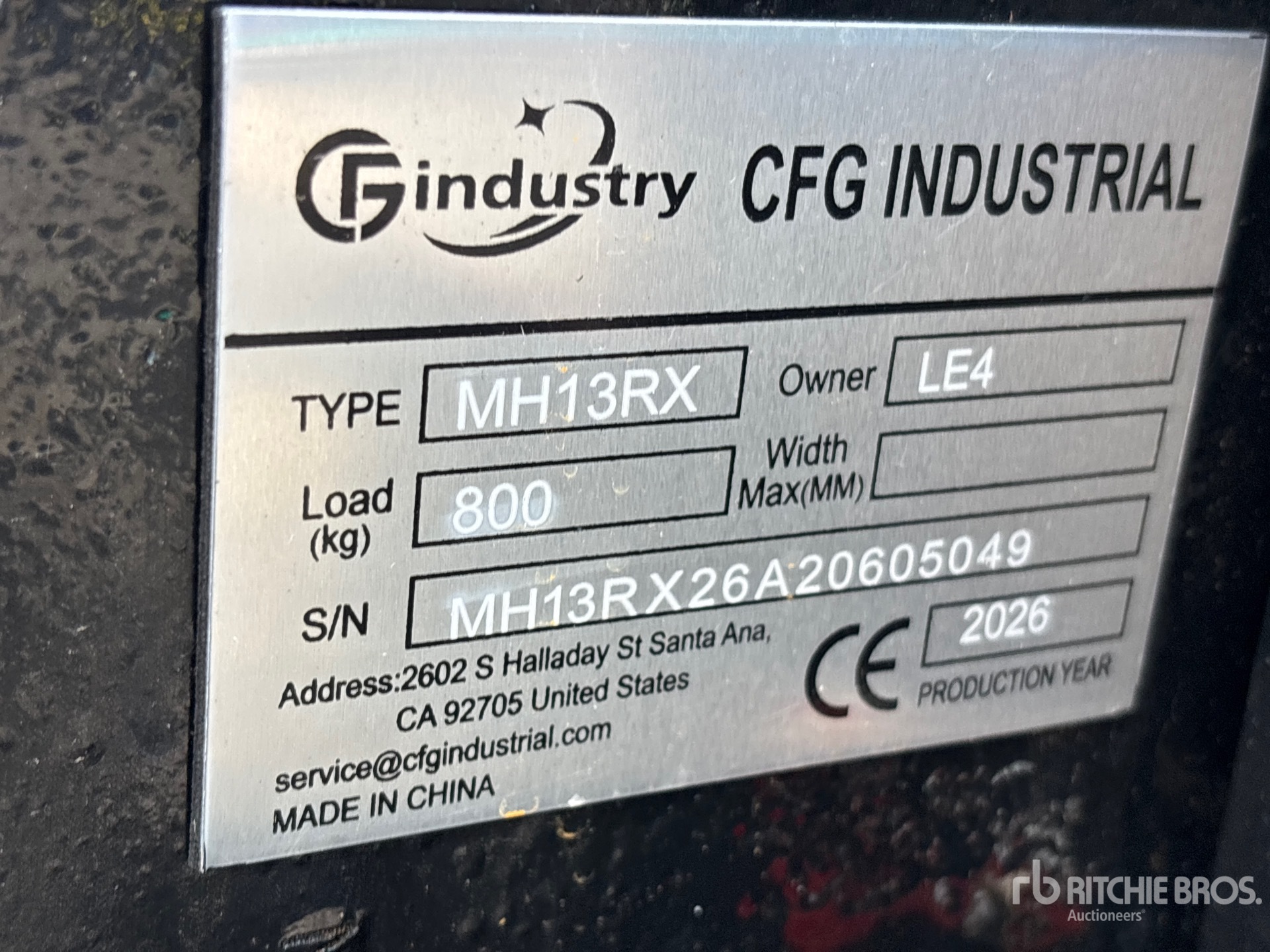 2026 CFG MH13RX