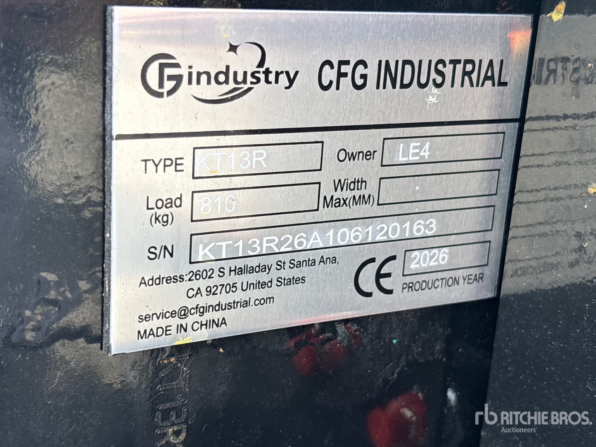 2026 CFG KT13R