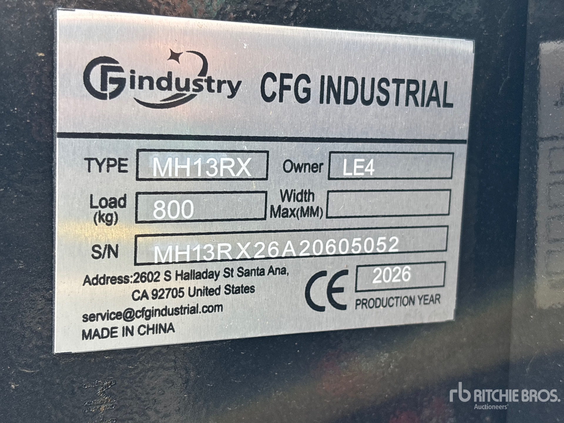2026 CFG MH13RX