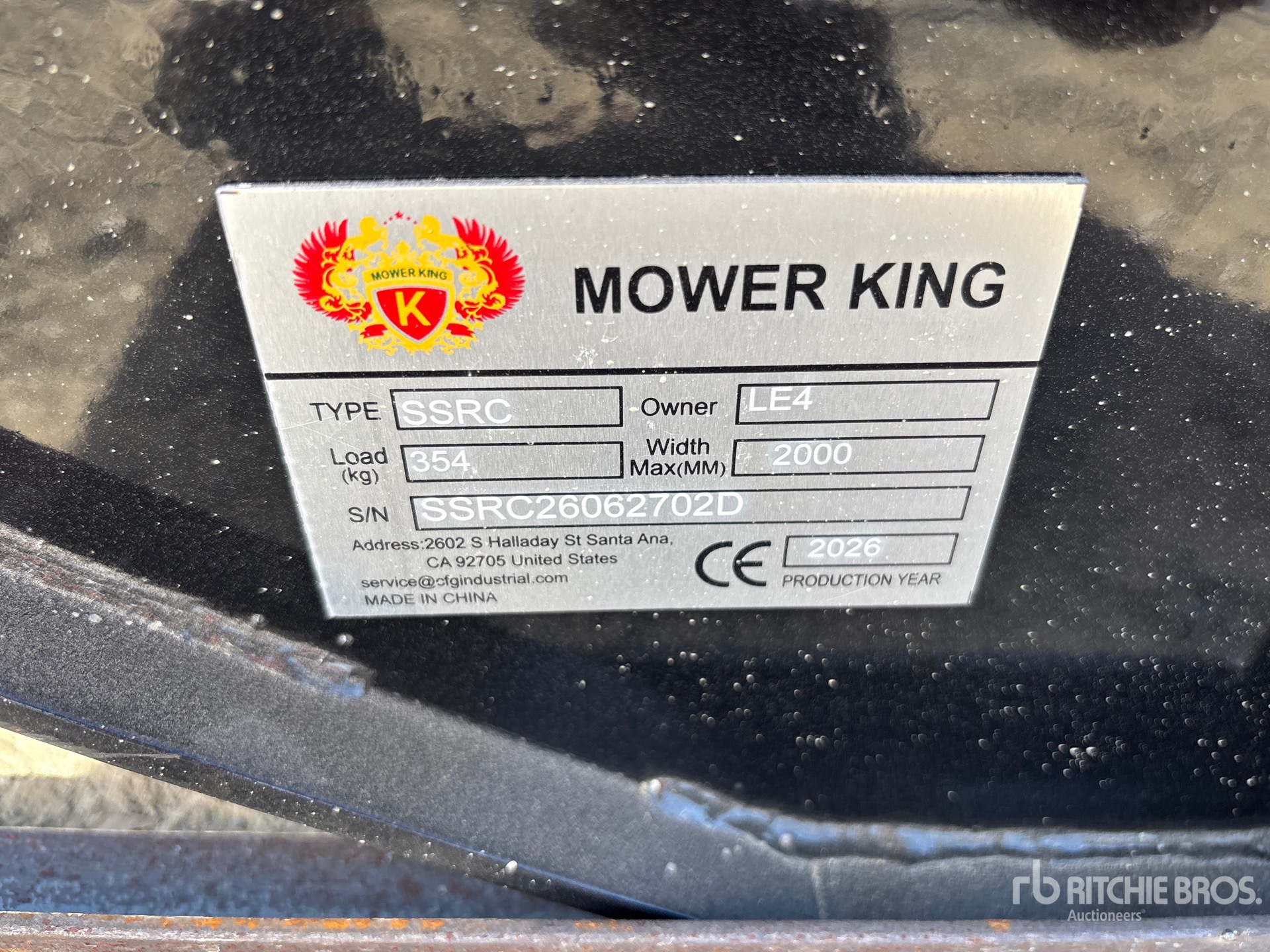 2026 Mower King SSRC