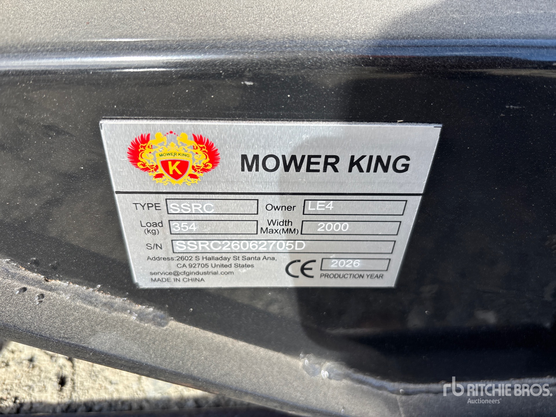2026 Mower King SSRC