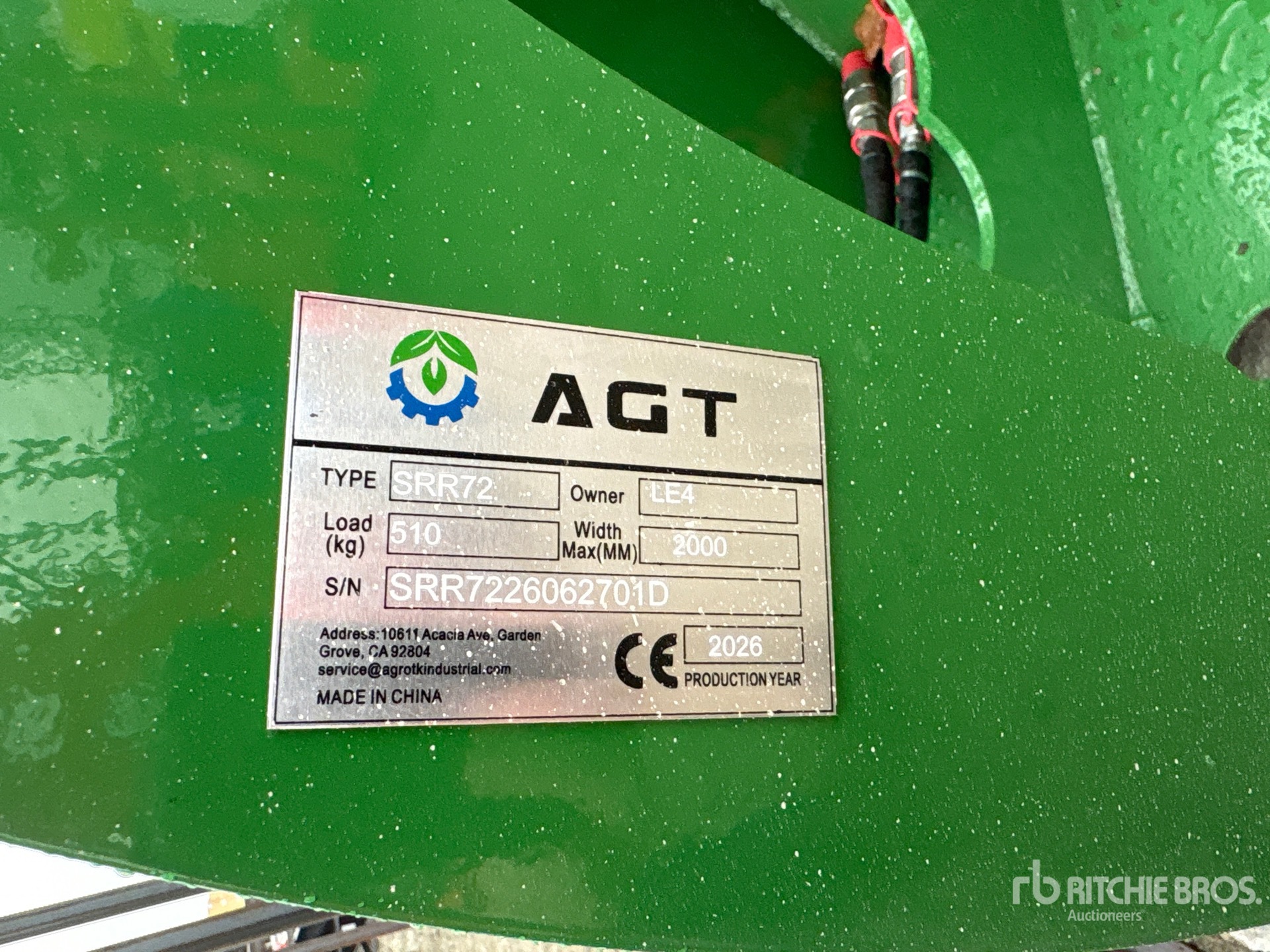 2026 AGT SRR72