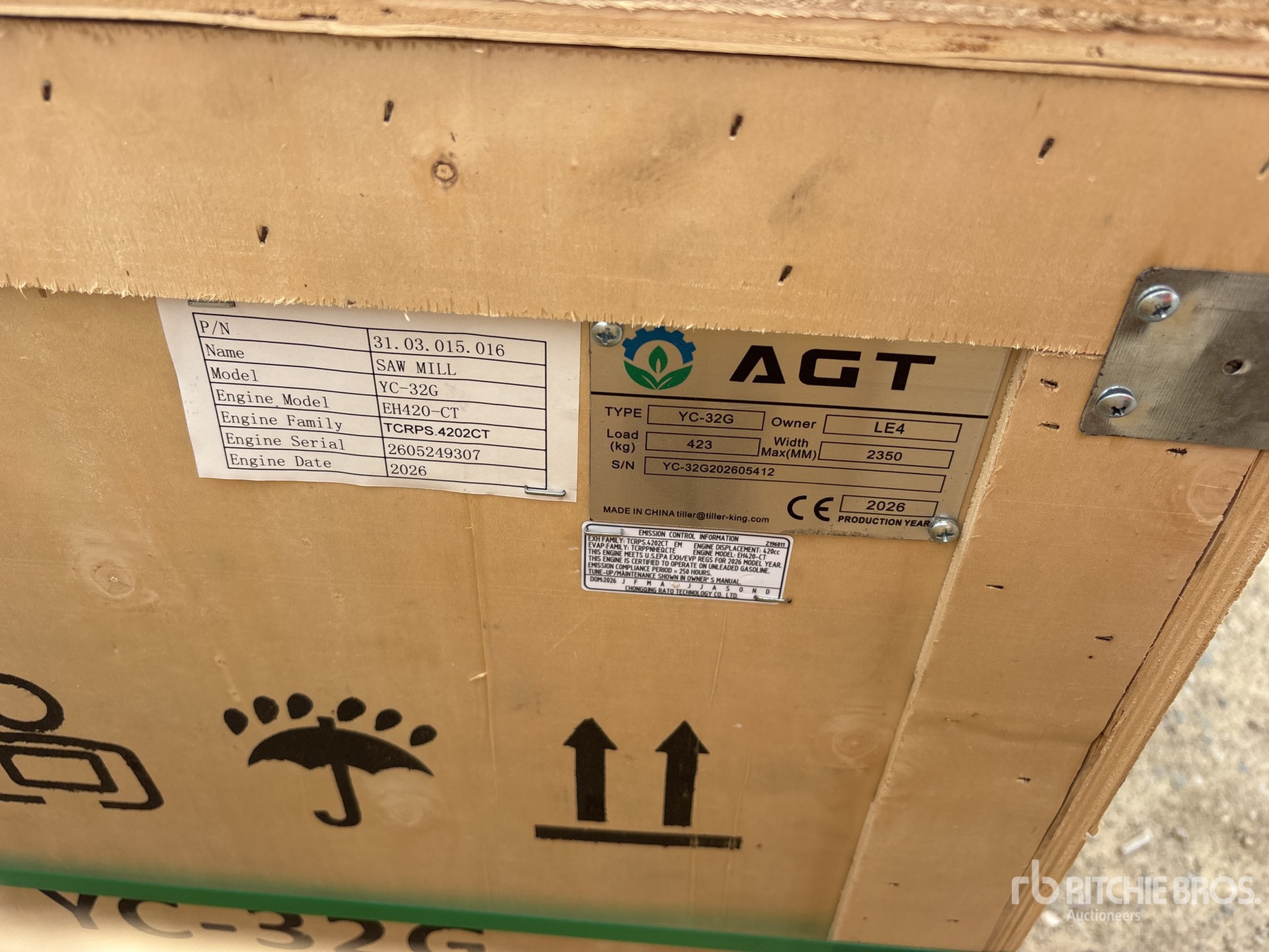 2026 AGT YC32-G