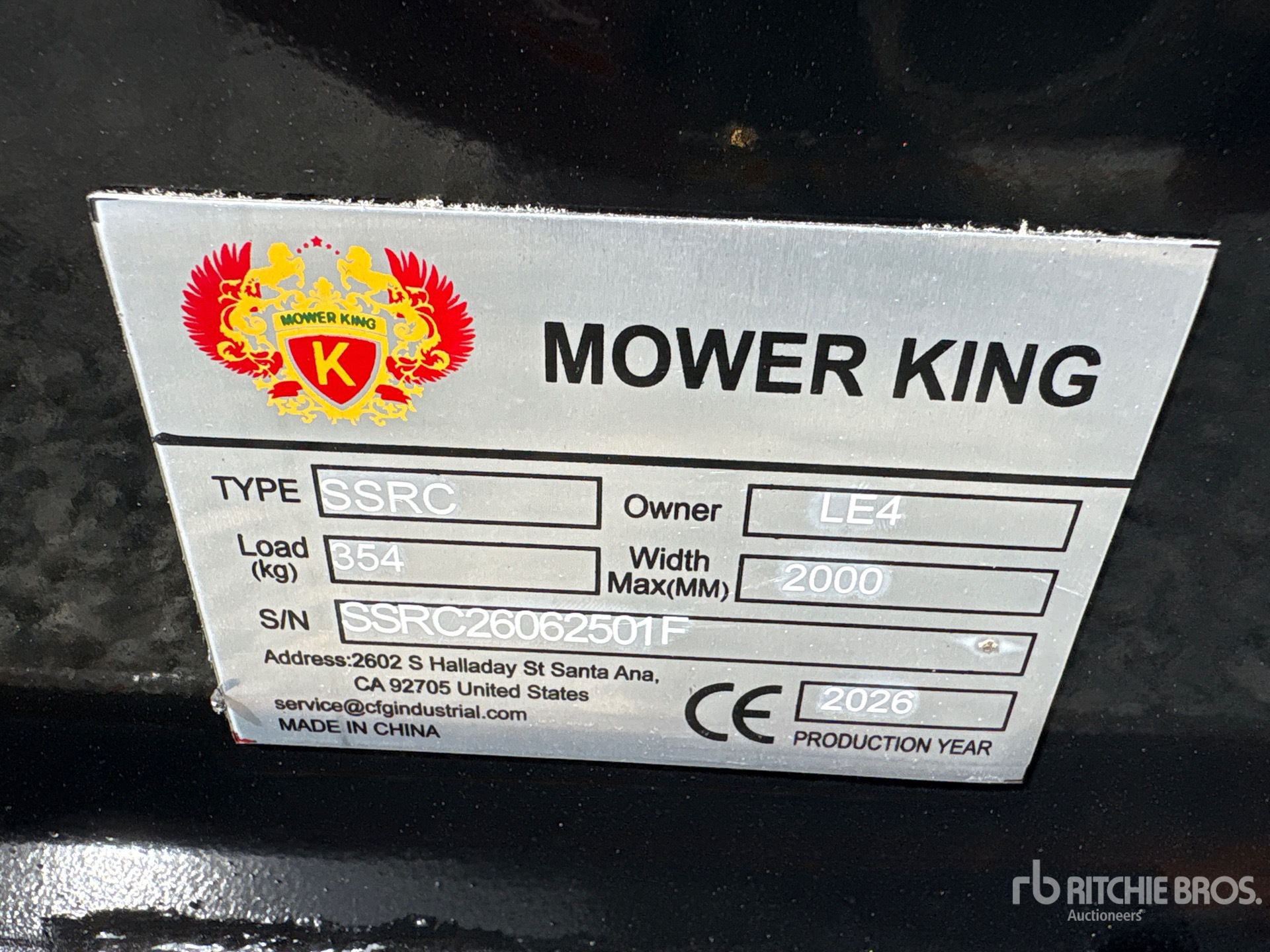 2026 Mower King SSRC