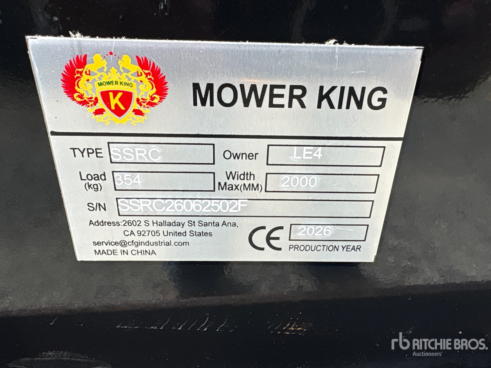 2026 Mower King SSRC