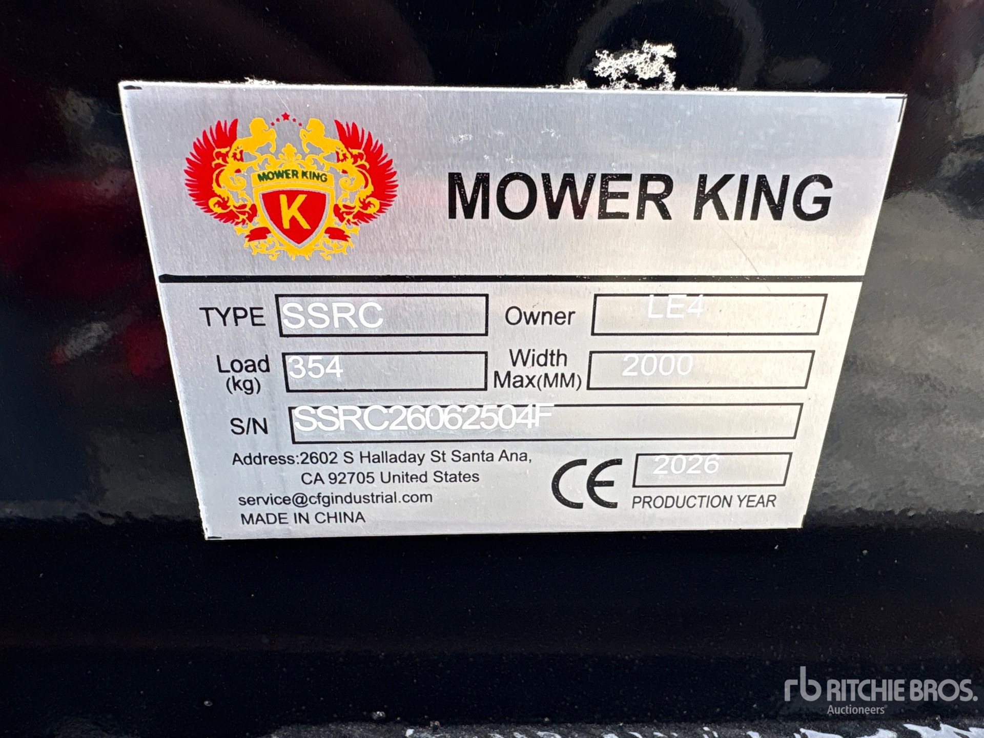 2026 Mower King SSRC