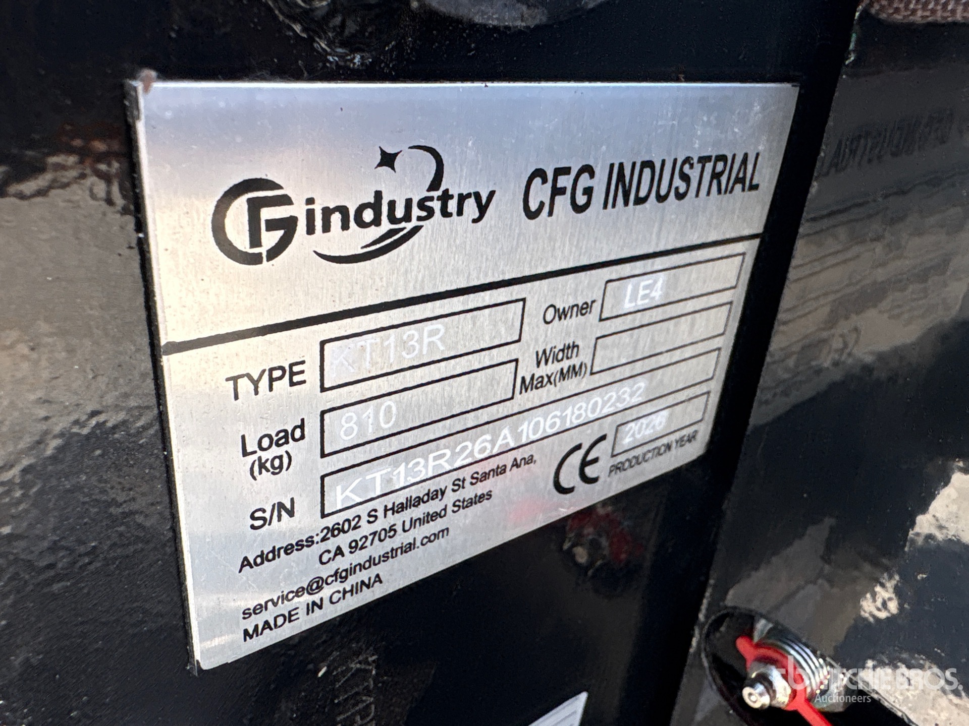 2026 CFG KT13R