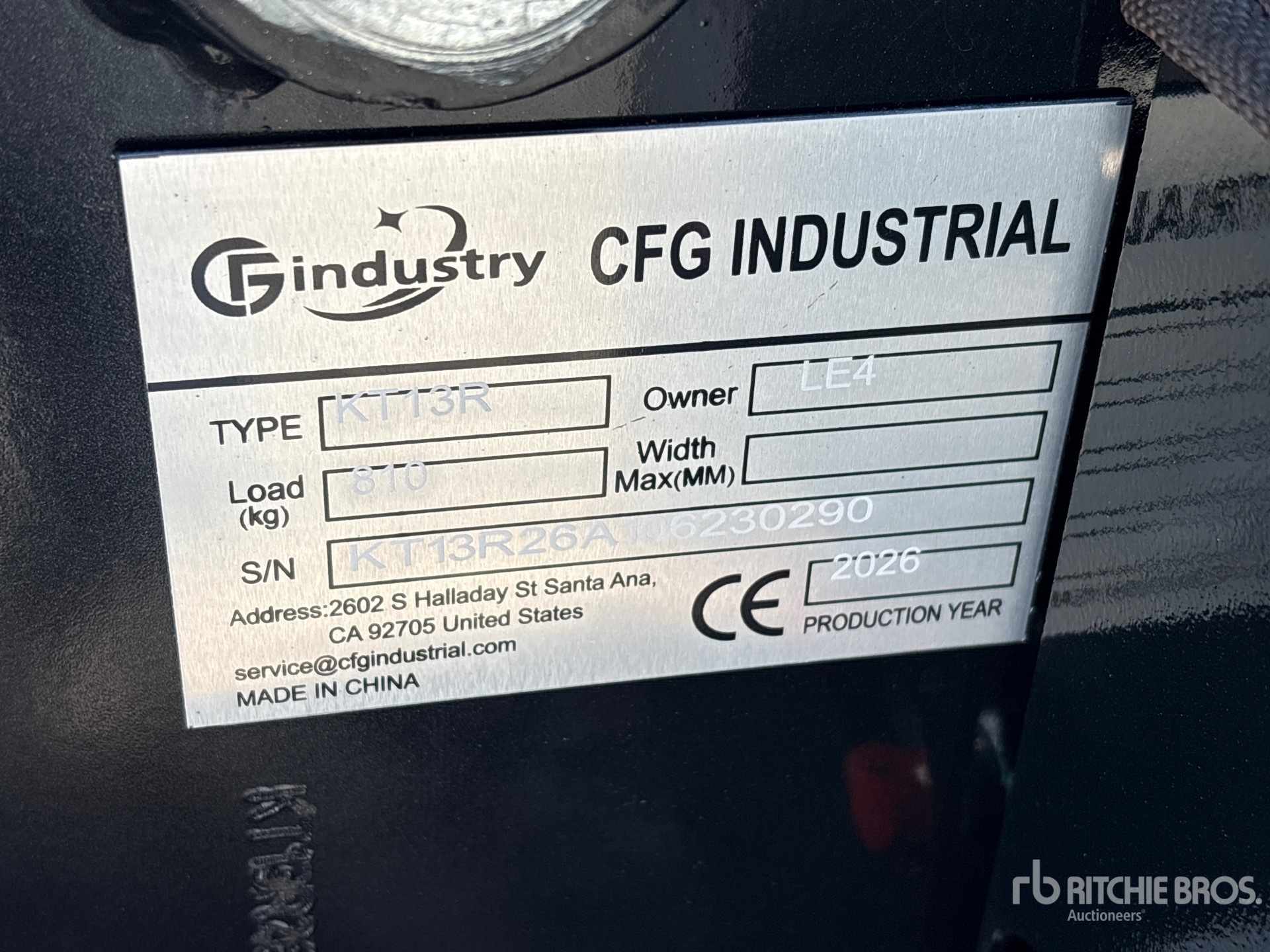 2026 CFG KT13R