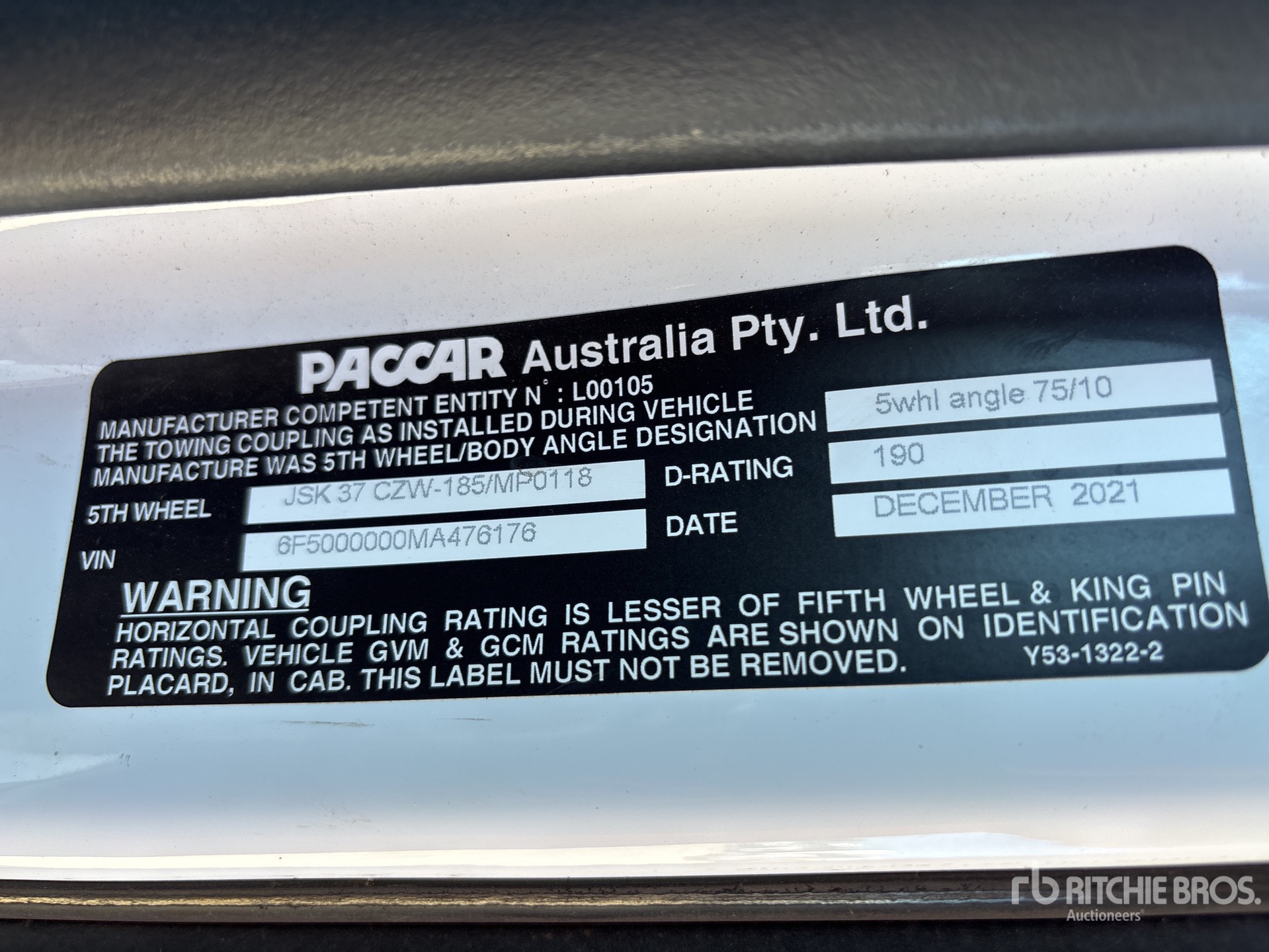 2021 Kenworth T610SAR