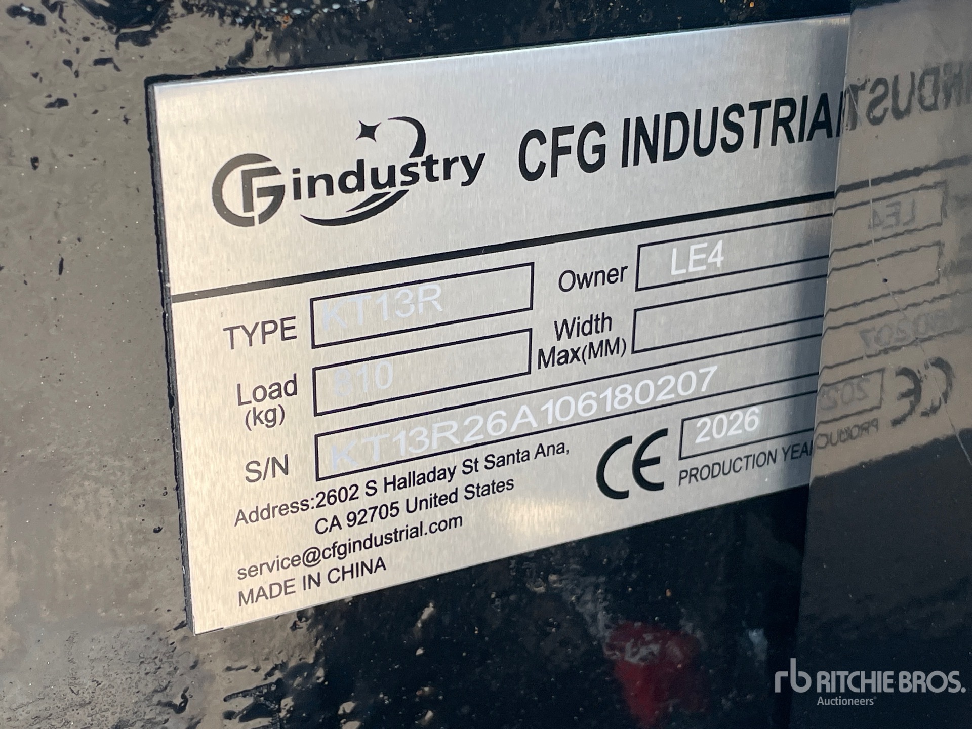 2026 CFG KT13R