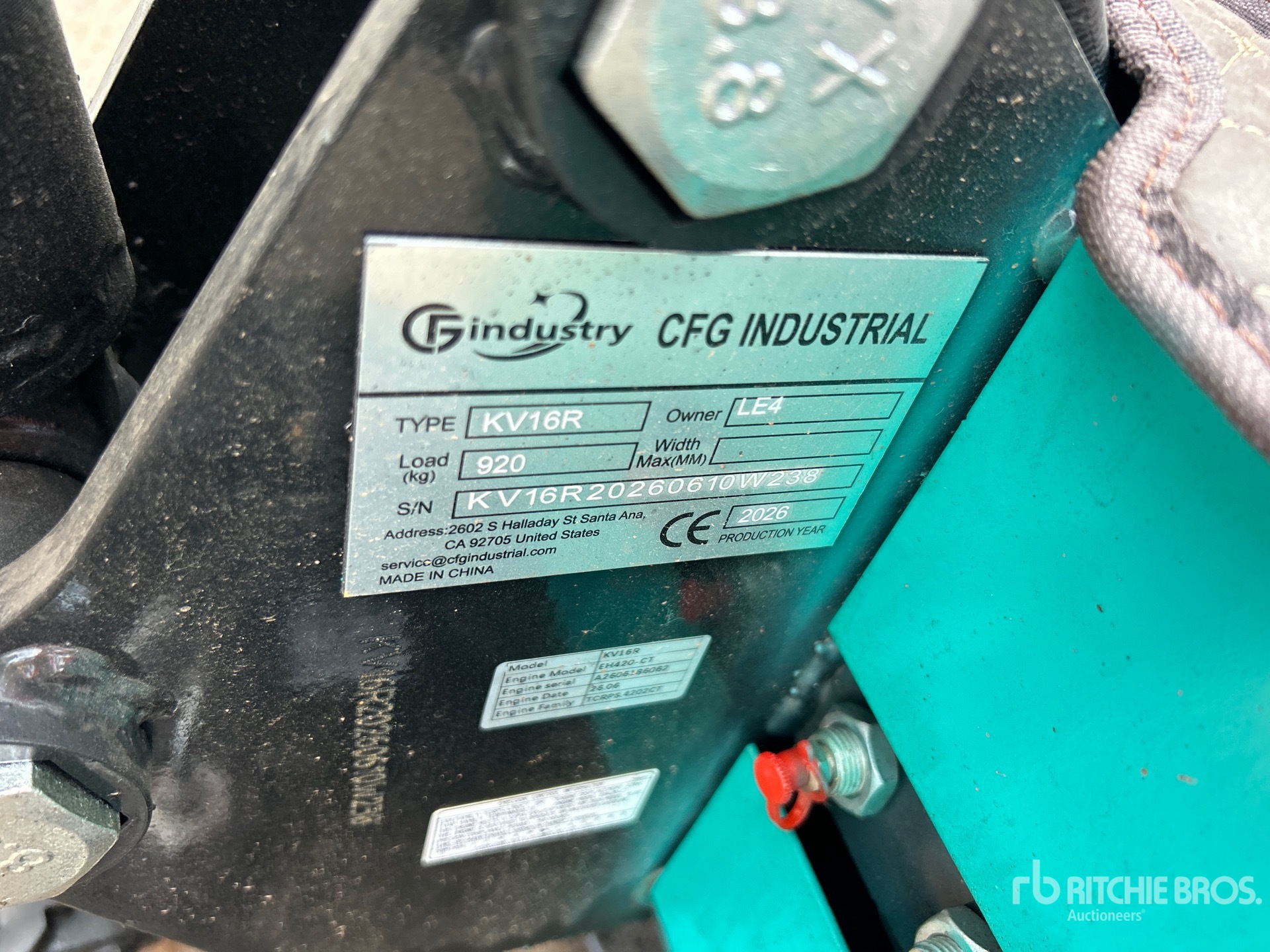 2026 CFG KV16R