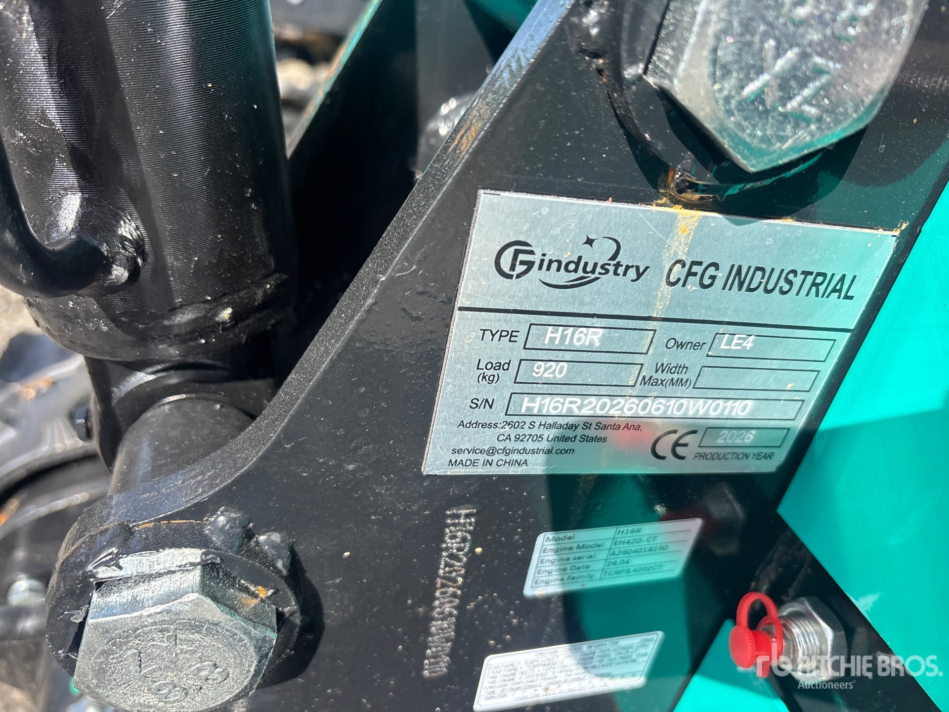 2026 CFG H16R