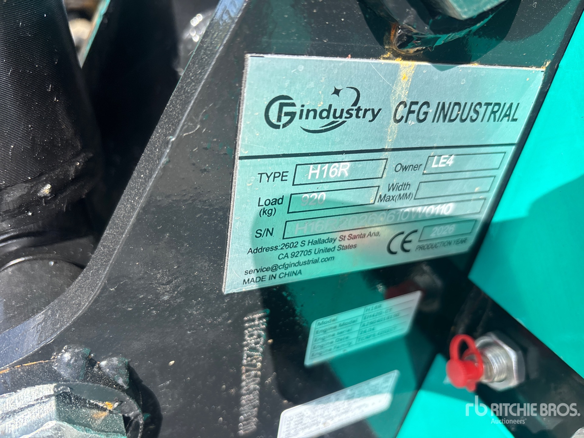 2026 CFG H16R