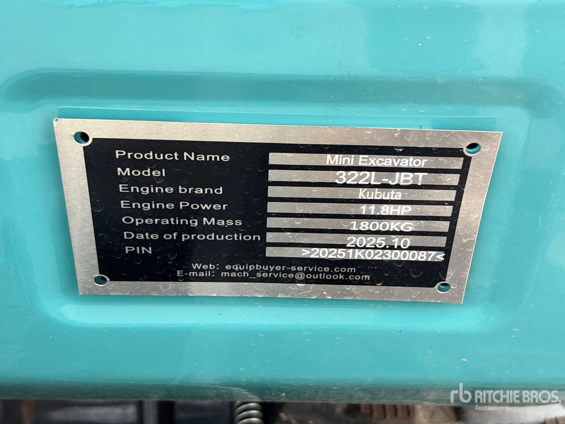 2025 MACHPRO 322L-JBT