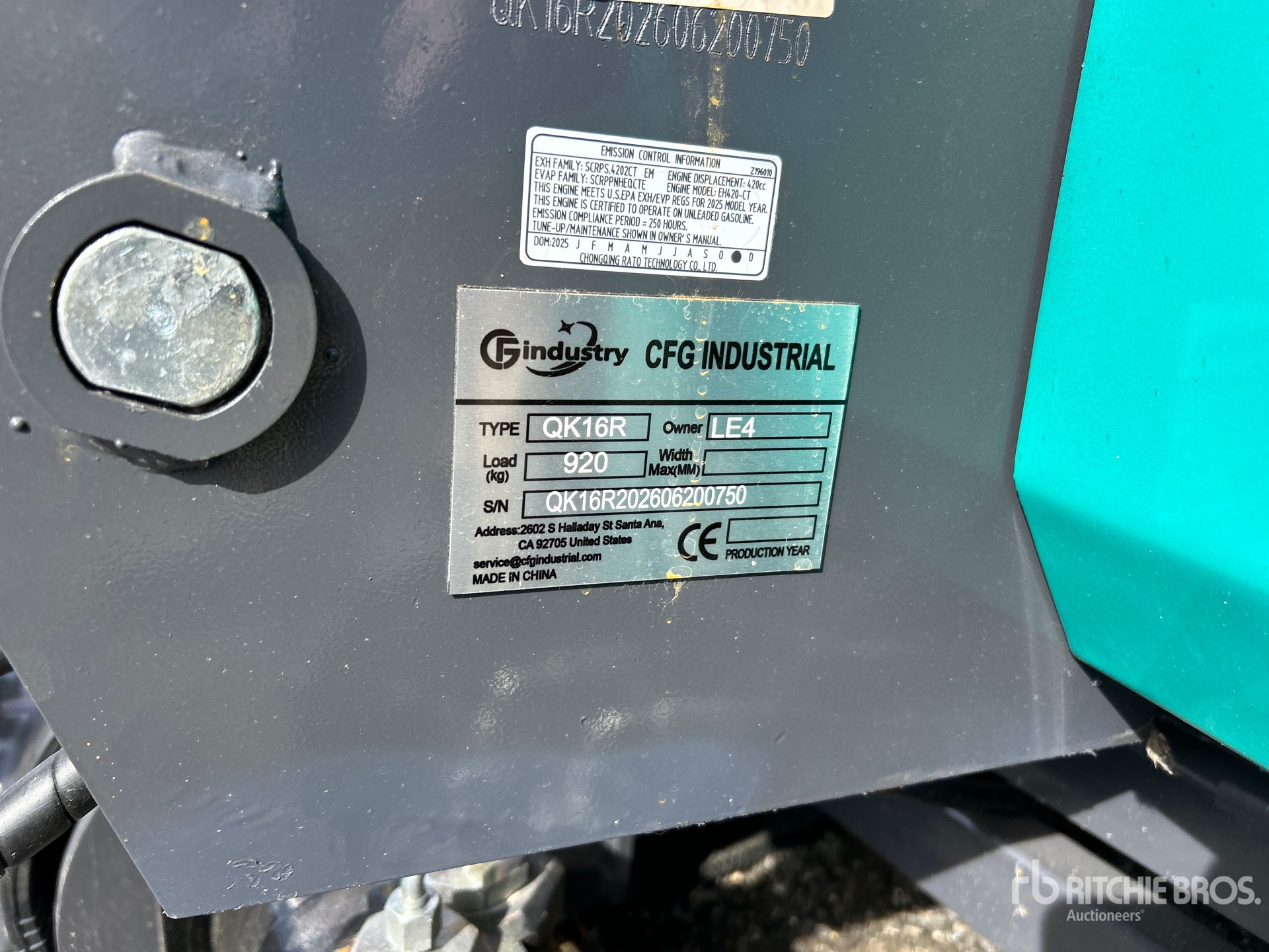 2026 CFG QK16R